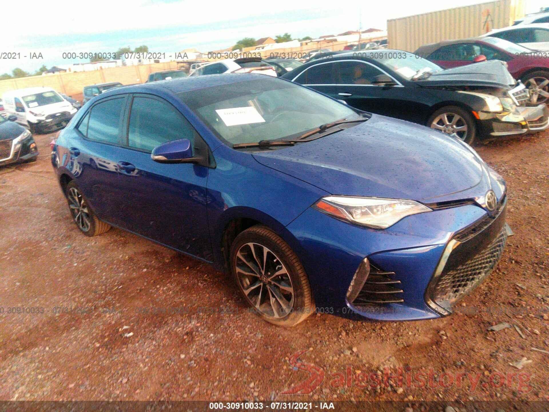 2T1BURHEXHC783914 2017 TOYOTA COROLLA