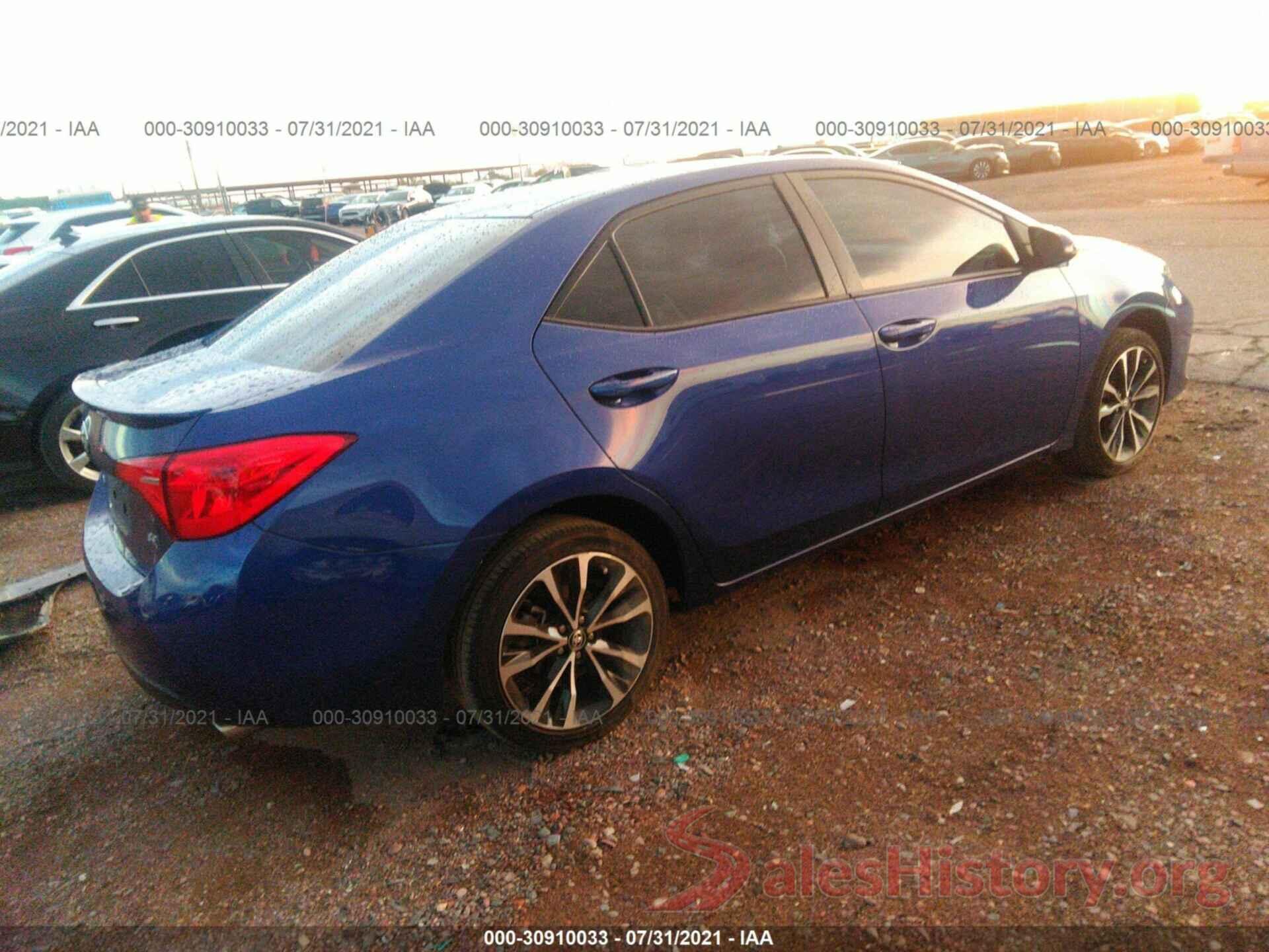 2T1BURHEXHC783914 2017 TOYOTA COROLLA