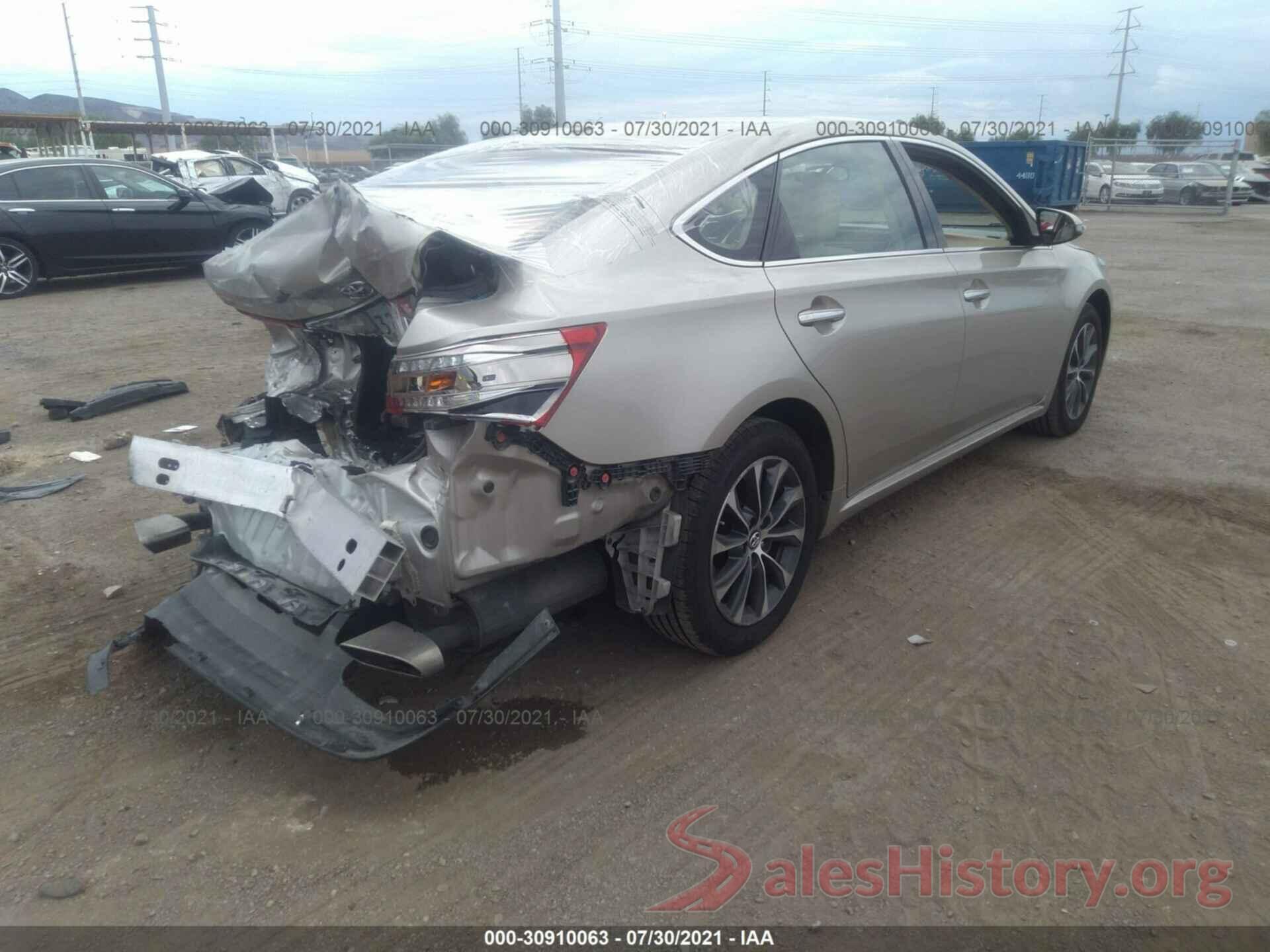 4T1BK1EB0GU240957 2016 TOYOTA AVALON