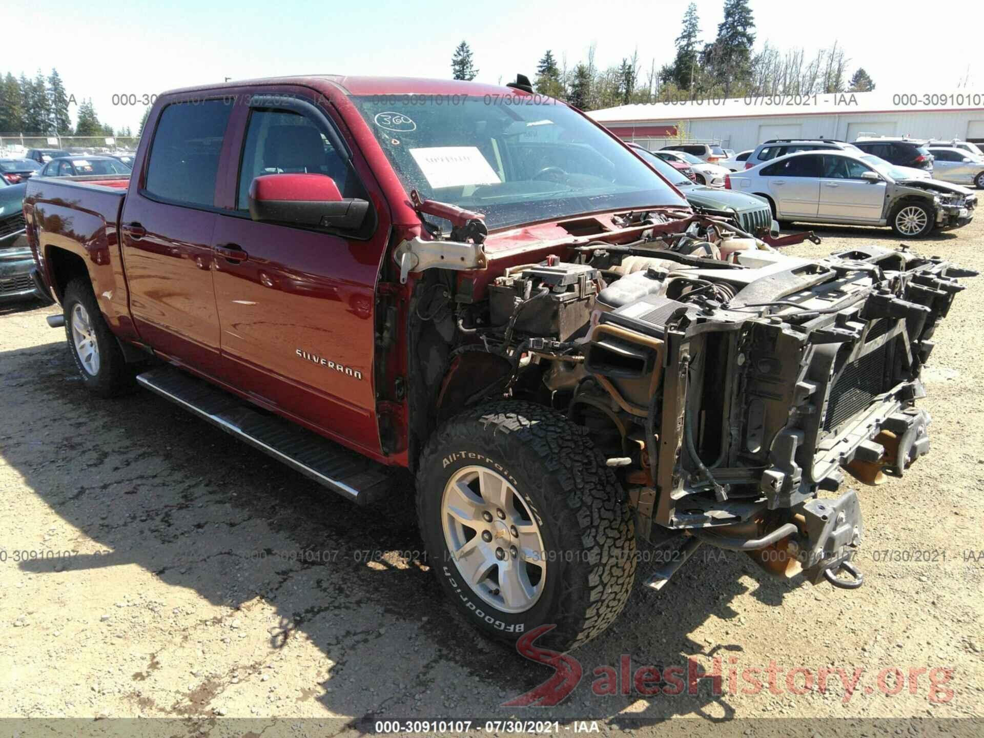 3GCUKREC6JG251041 2018 CHEVROLET SILVERADO 1500