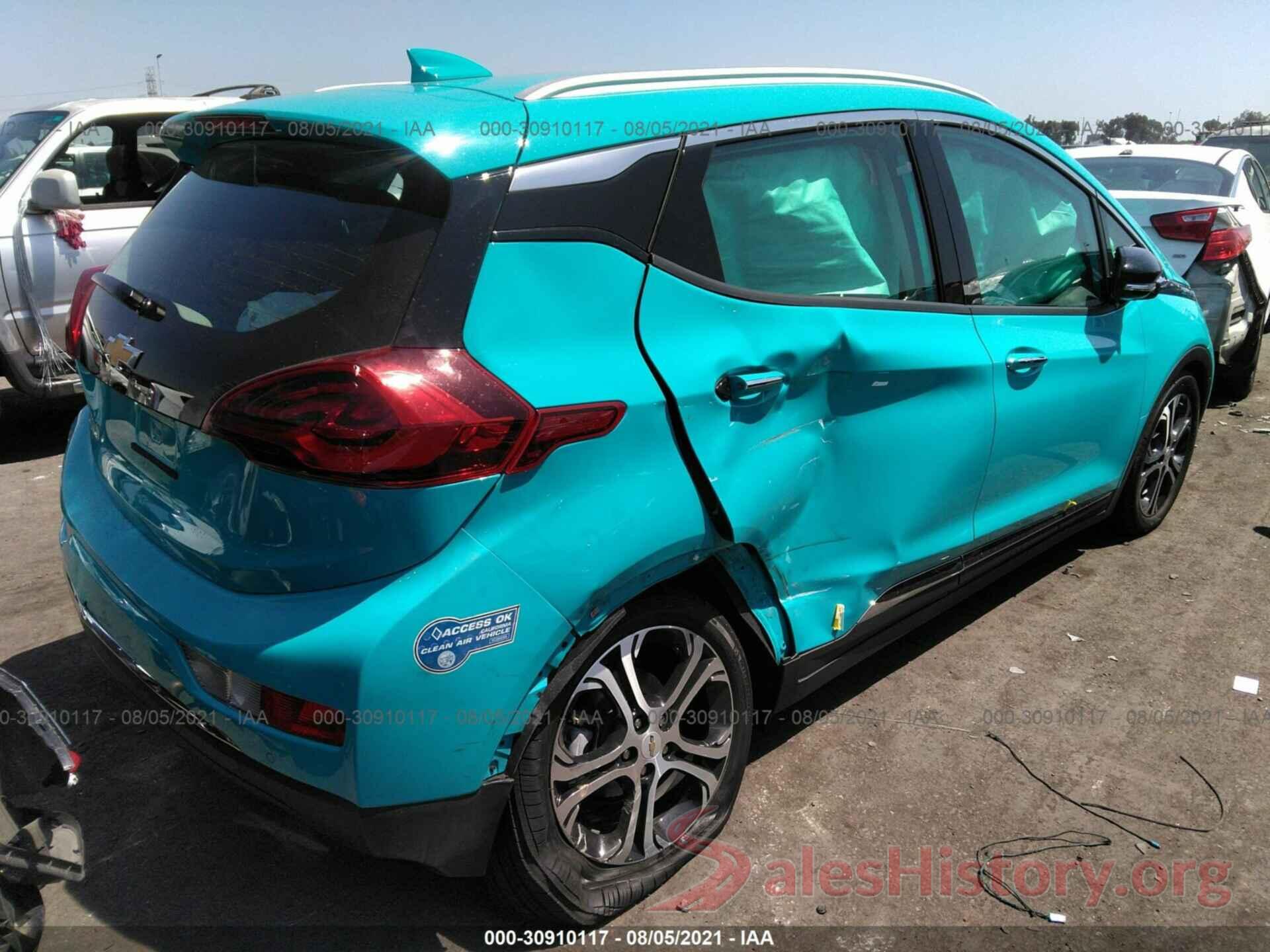 1G1FZ6S06M4113491 2021 CHEVROLET BOLT EV