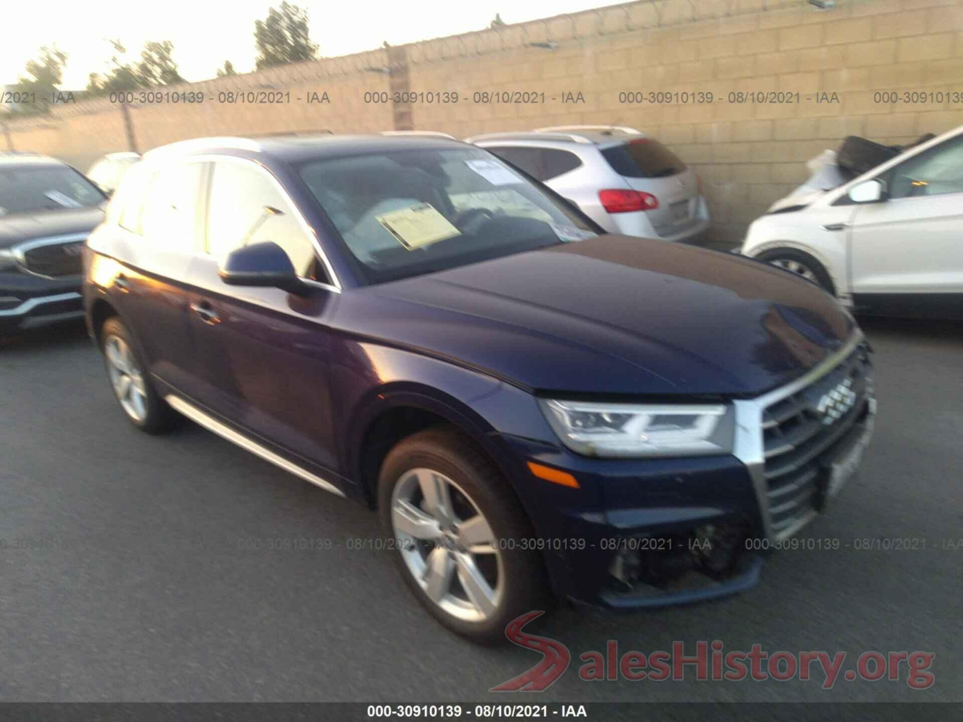 WA1CNAFY7K2024993 2019 AUDI Q5