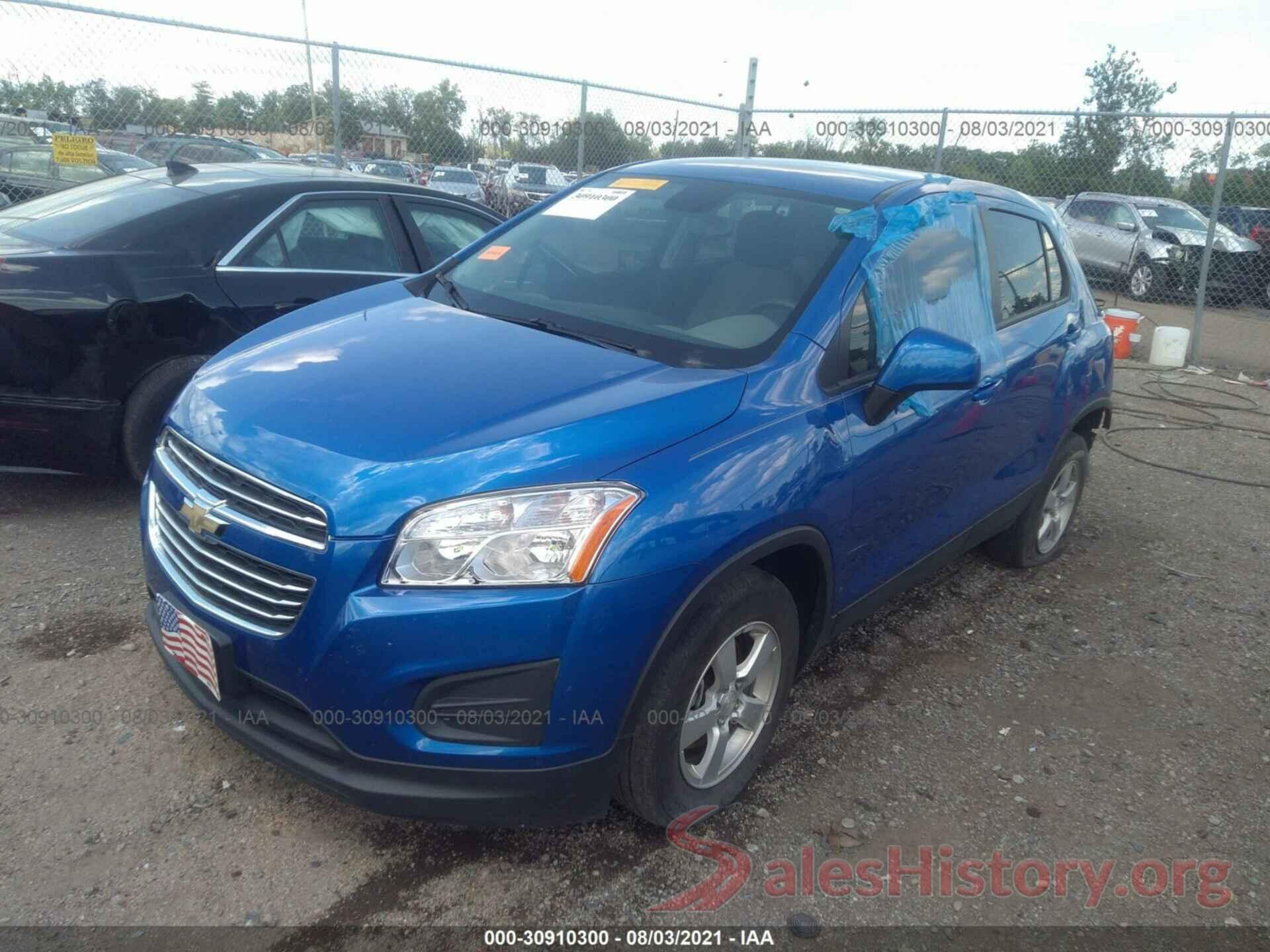 KL7CJNSB8GB518472 2016 CHEVROLET TRAX