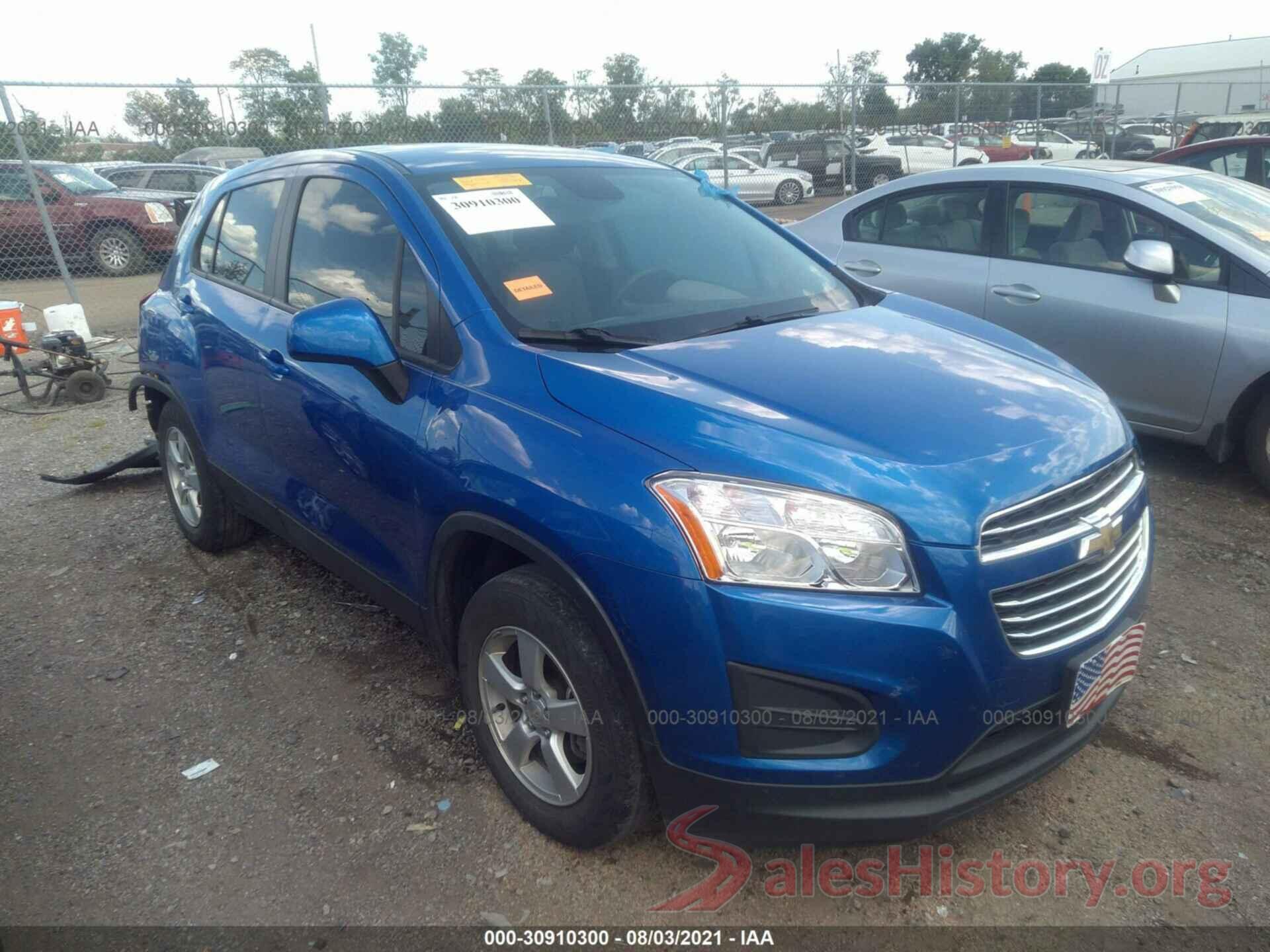 KL7CJNSB8GB518472 2016 CHEVROLET TRAX