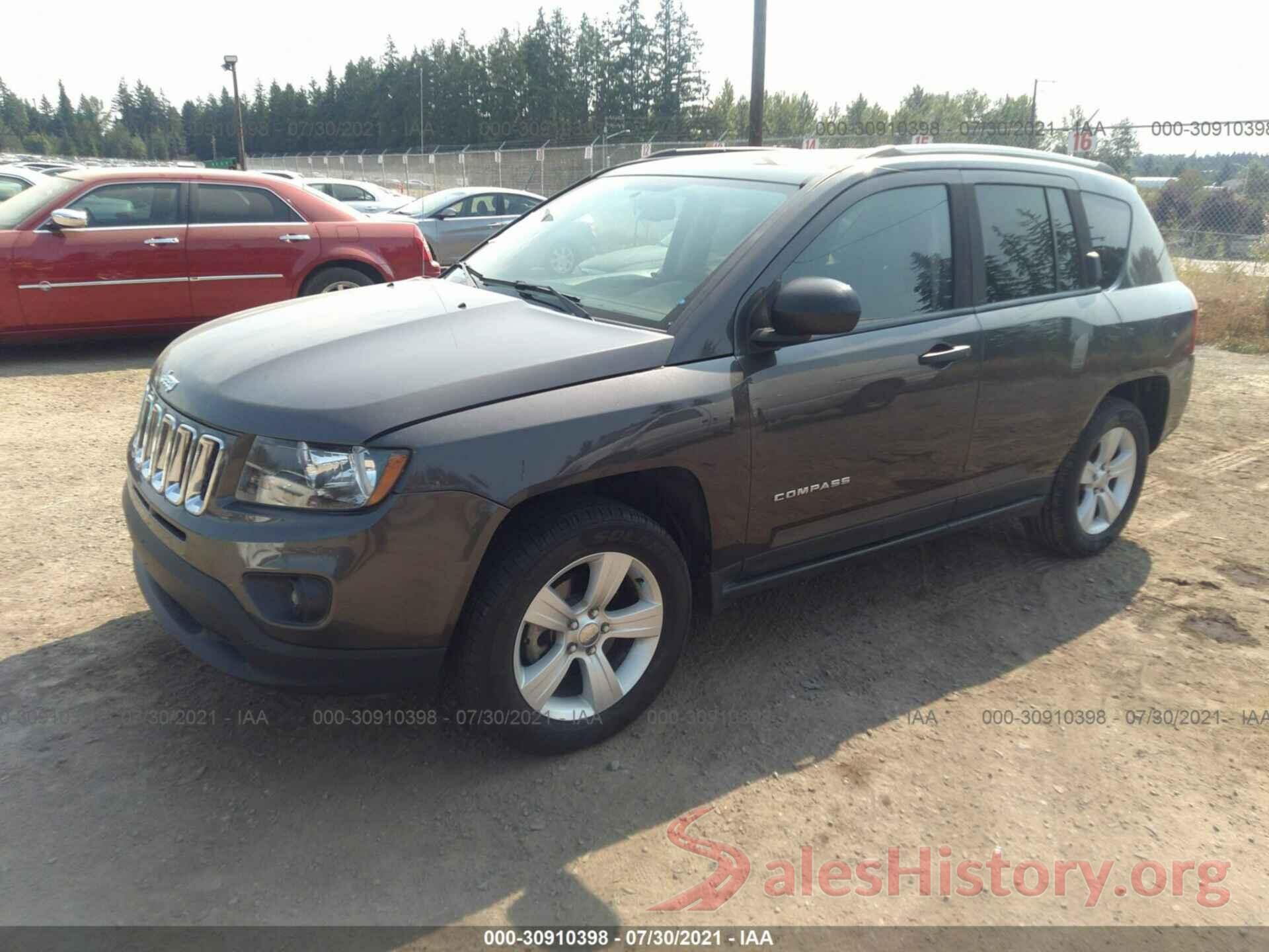 1C4NJDBB8GD730539 2016 JEEP COMPASS