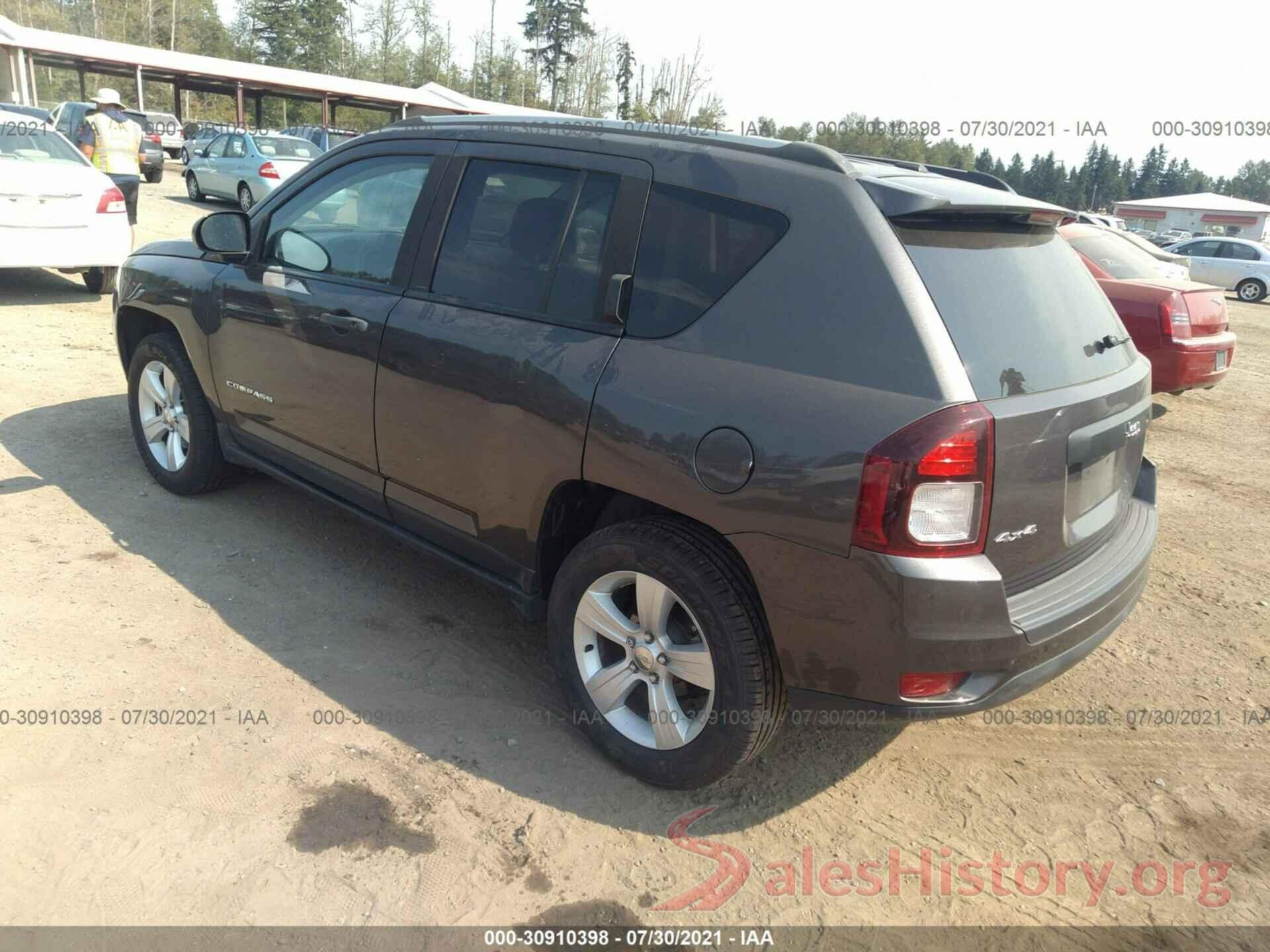 1C4NJDBB8GD730539 2016 JEEP COMPASS