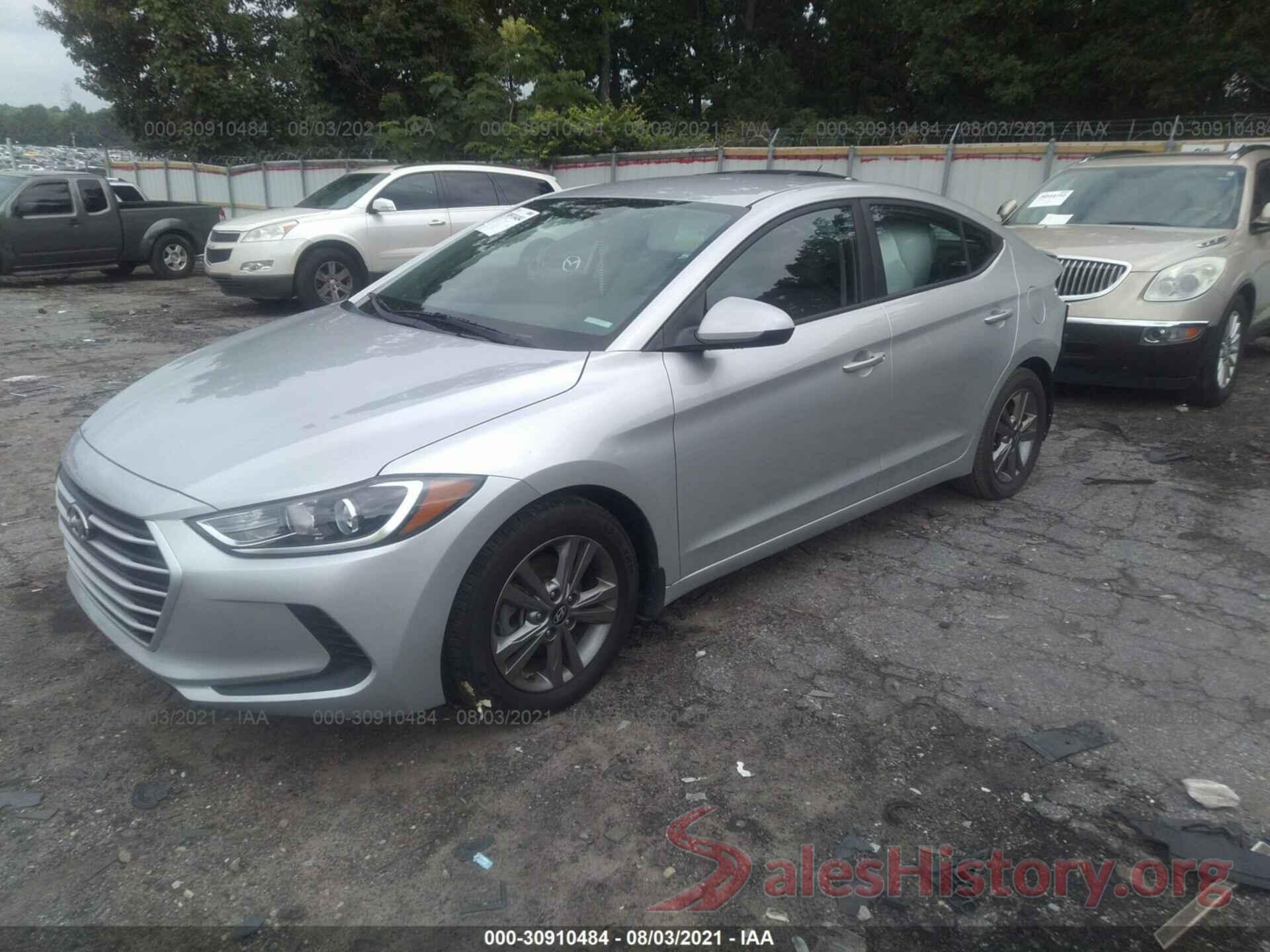 5NPD84LF2JH220908 2018 HYUNDAI ELANTRA