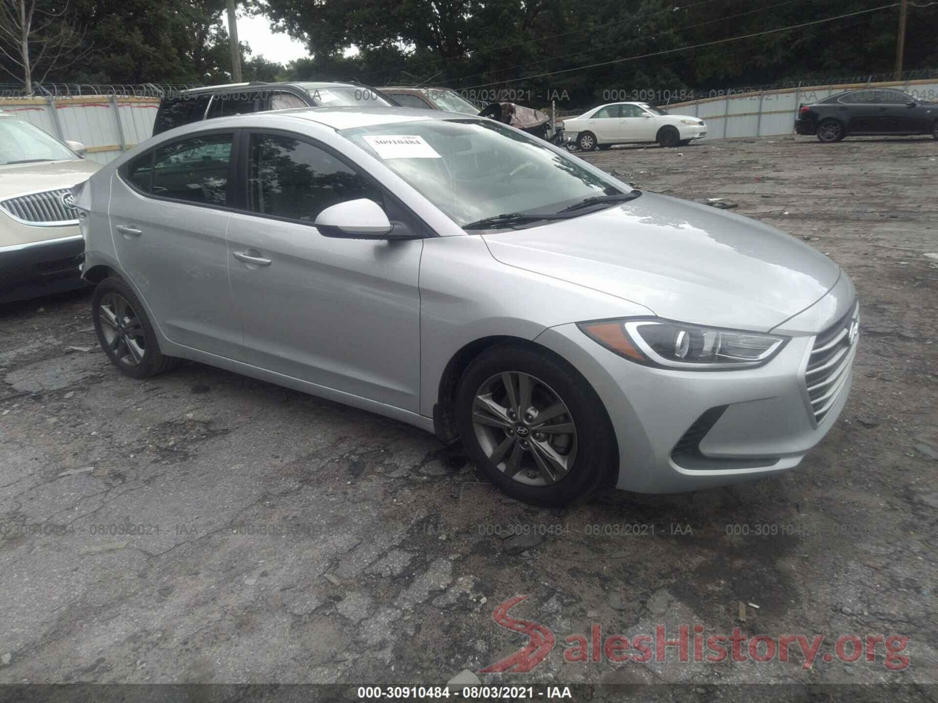 5NPD84LF2JH220908 2018 HYUNDAI ELANTRA