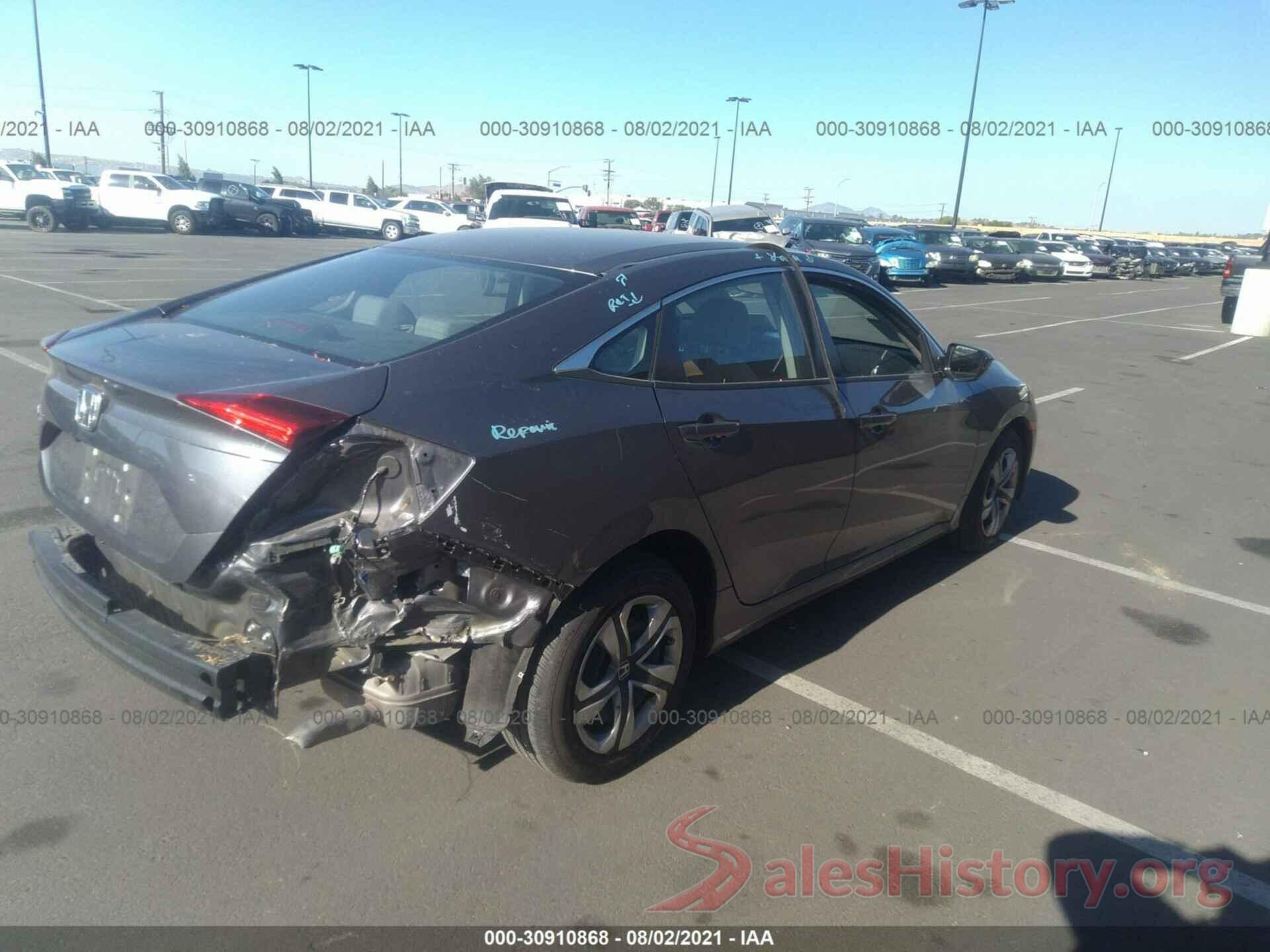 2HGFC2F53JH580455 2018 HONDA CIVIC SEDAN