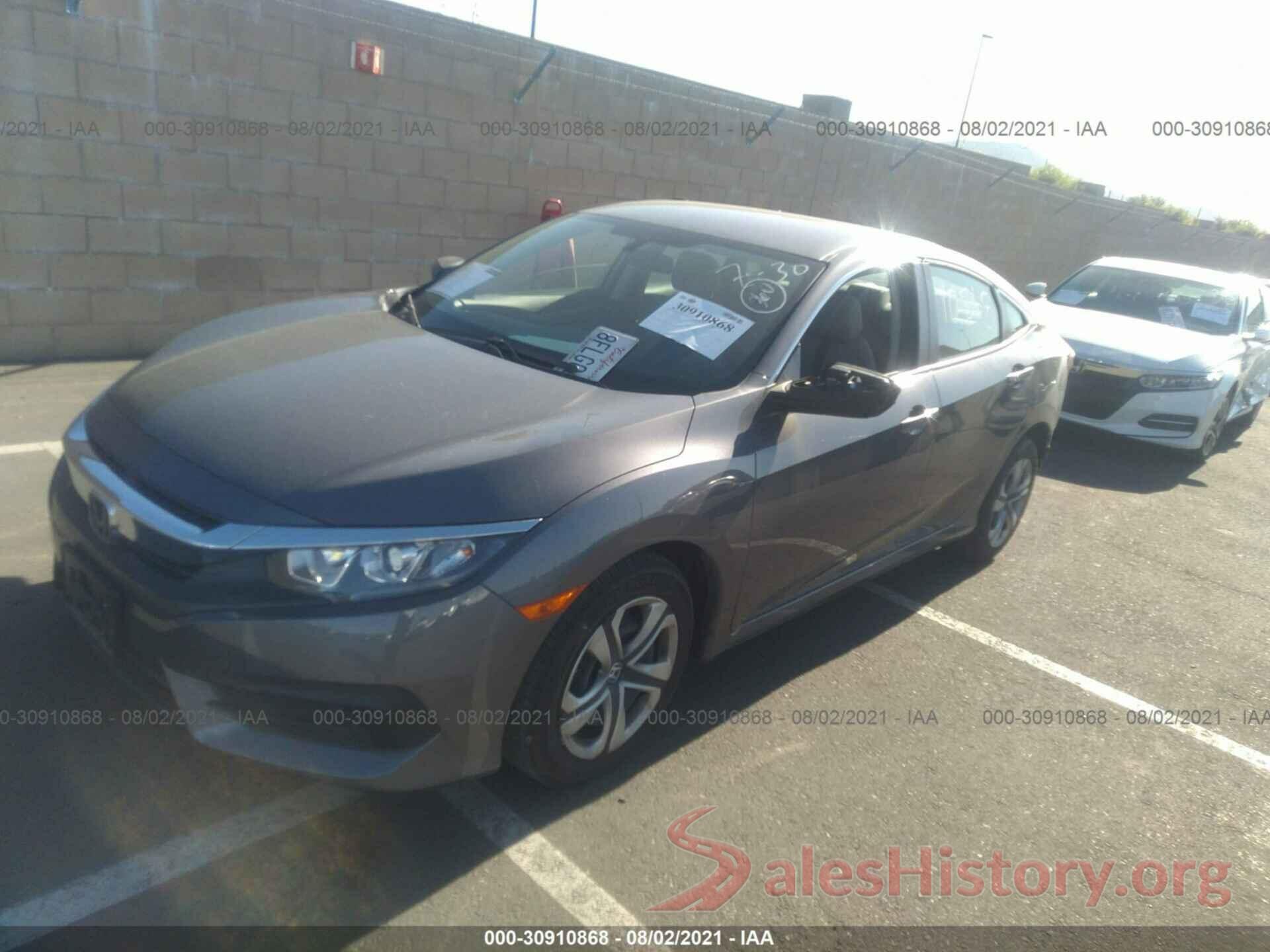 2HGFC2F53JH580455 2018 HONDA CIVIC SEDAN