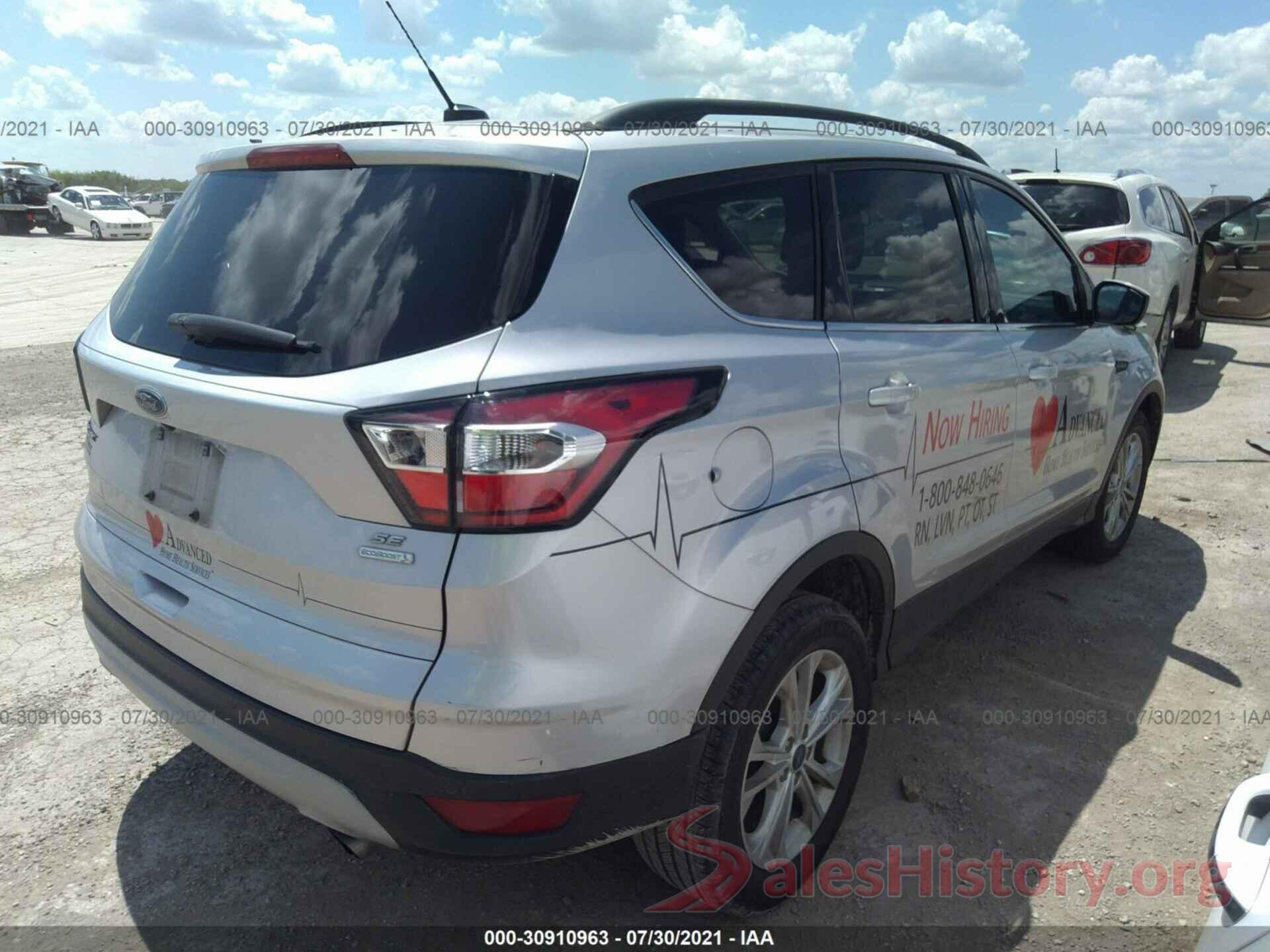 1FMCU0GD8HUC00702 2017 FORD ESCAPE