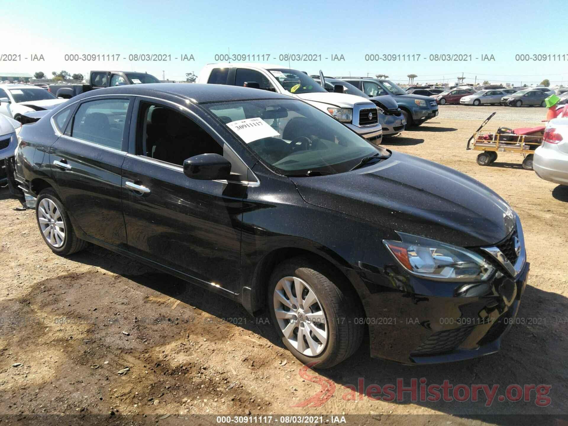 3N1AB7AP4KY421637 2019 NISSAN SENTRA