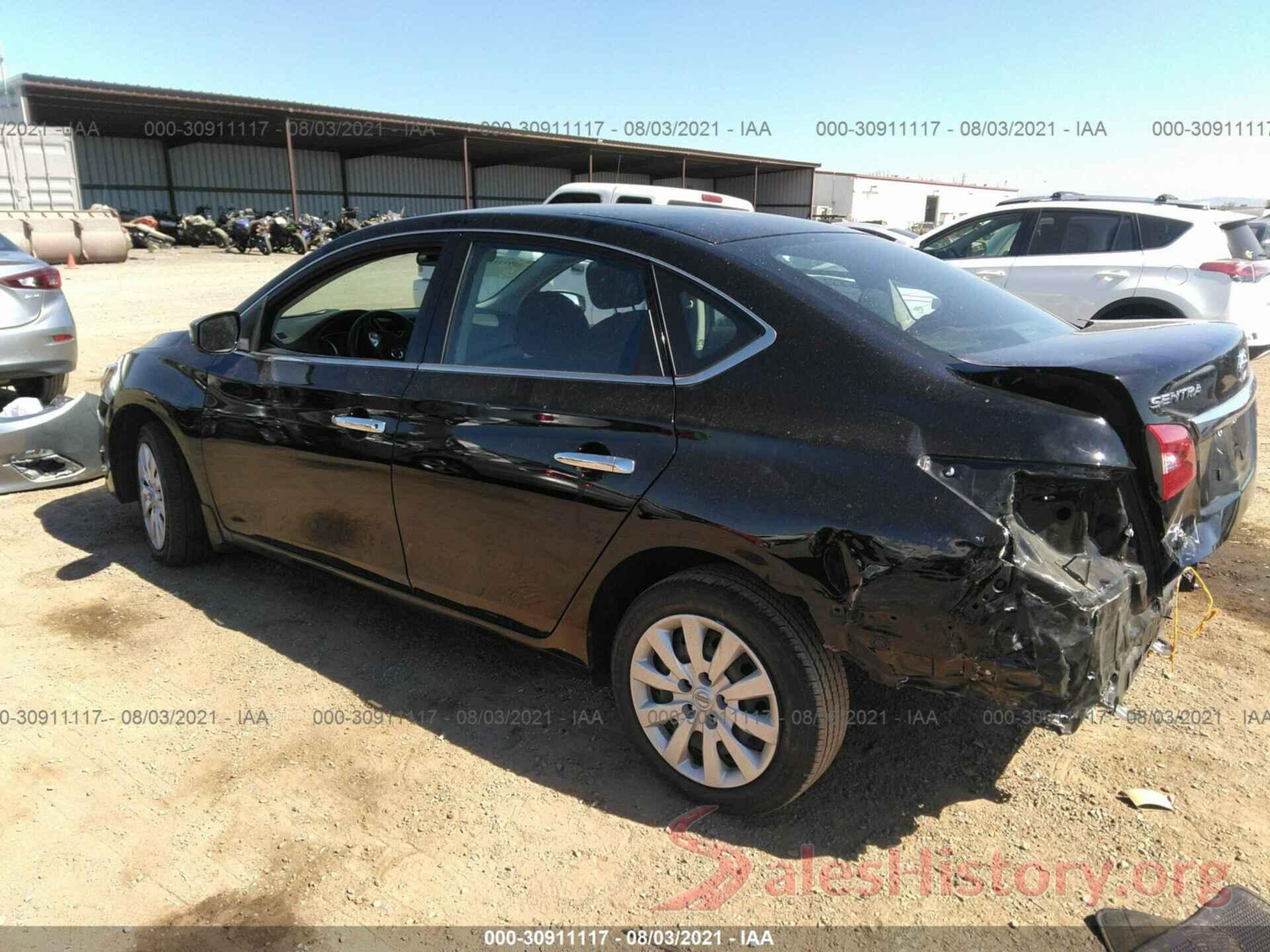 3N1AB7AP4KY421637 2019 NISSAN SENTRA