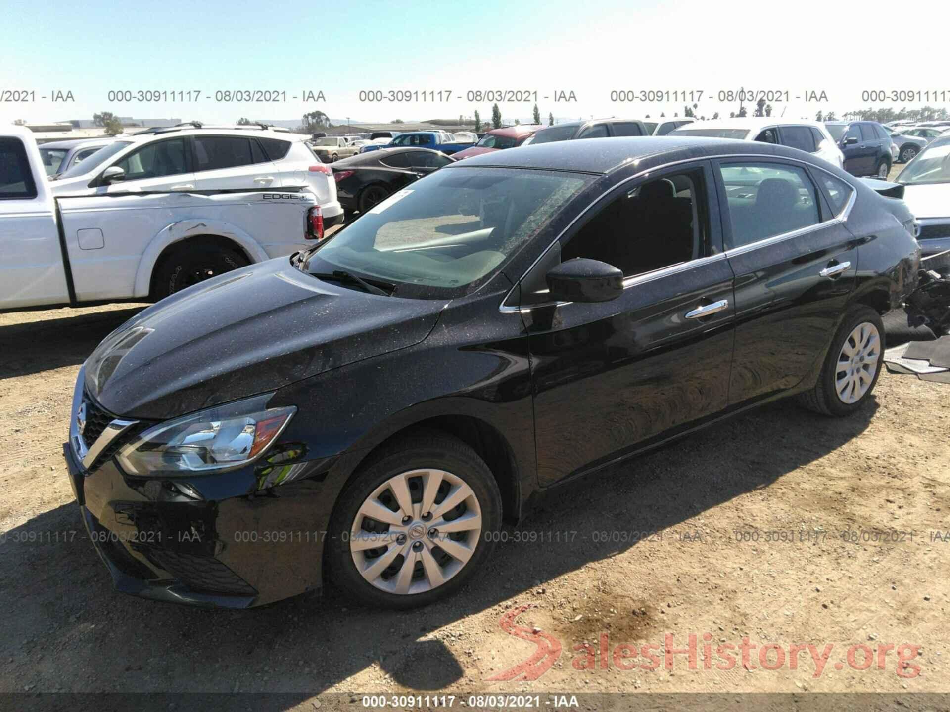 3N1AB7AP4KY421637 2019 NISSAN SENTRA