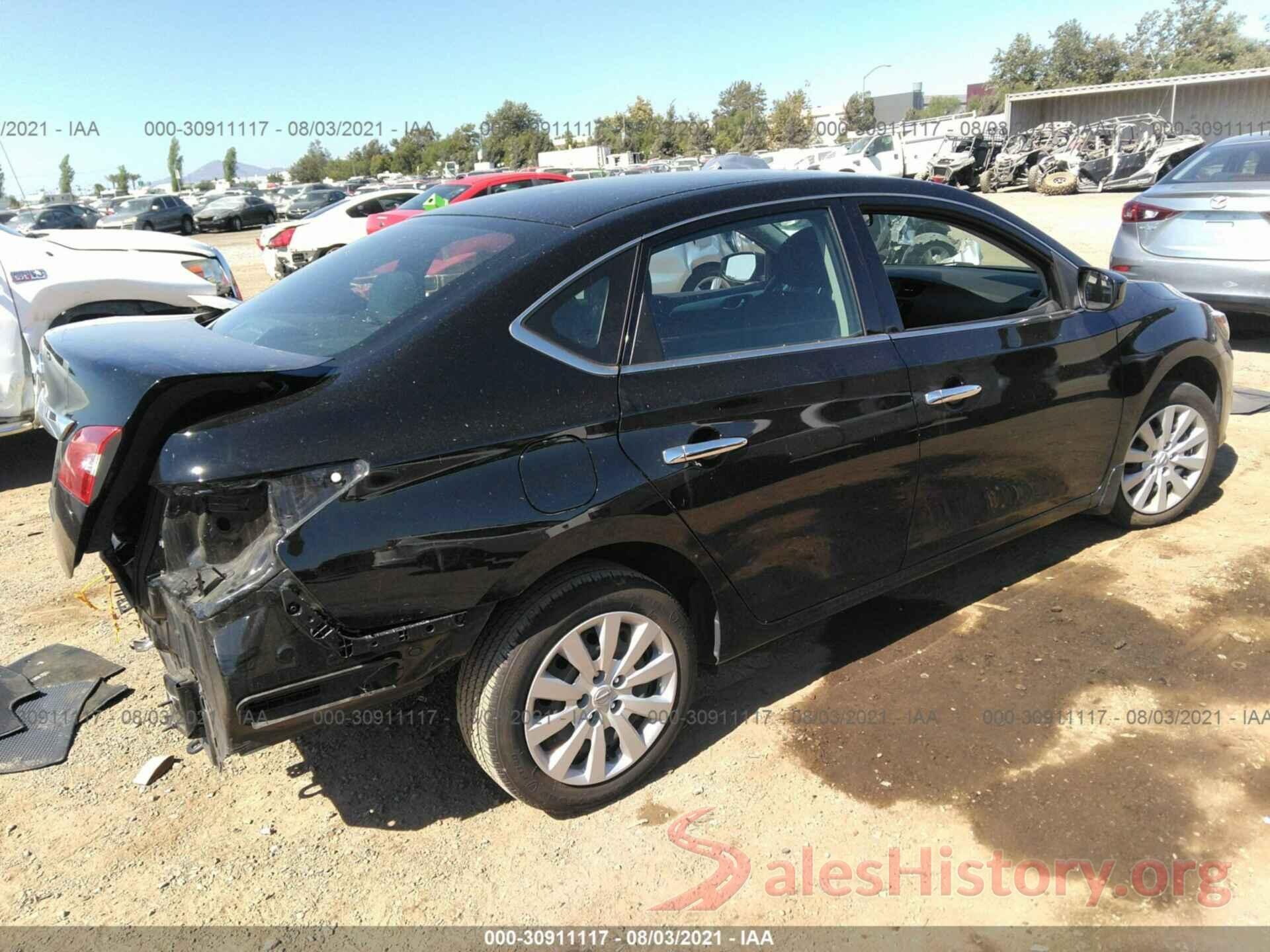 3N1AB7AP4KY421637 2019 NISSAN SENTRA