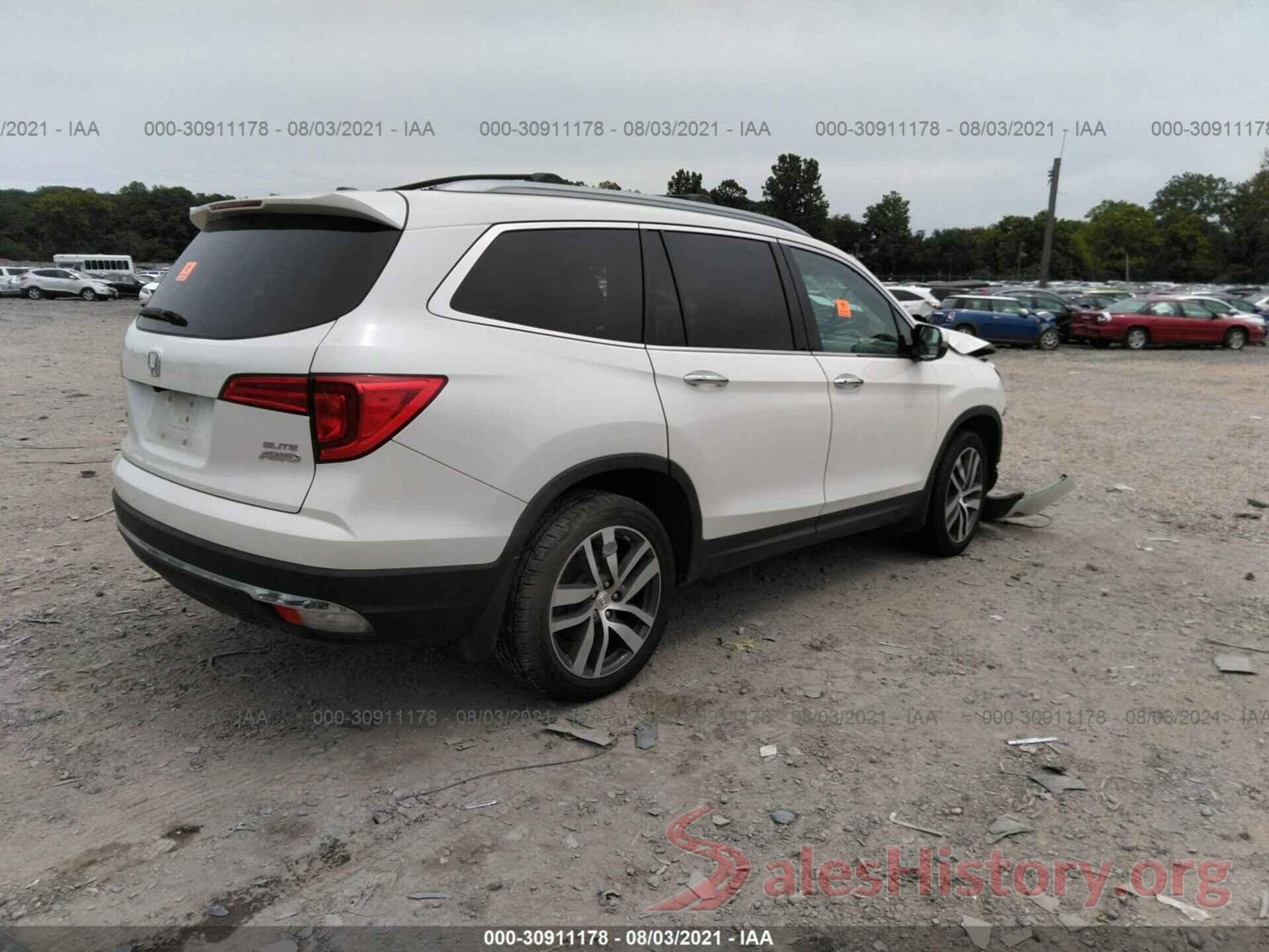 5FNYF6H03HB084174 2017 HONDA PILOT