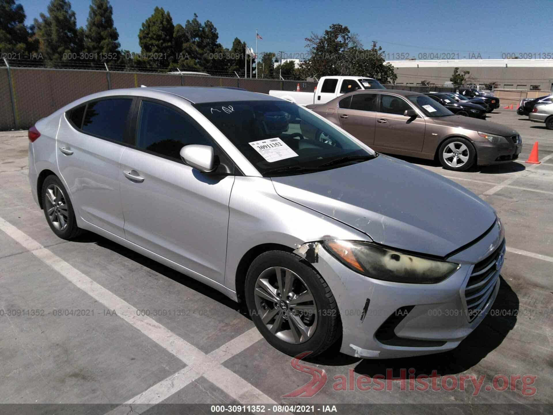 5NPD84LF4JH351760 2018 HYUNDAI ELANTRA