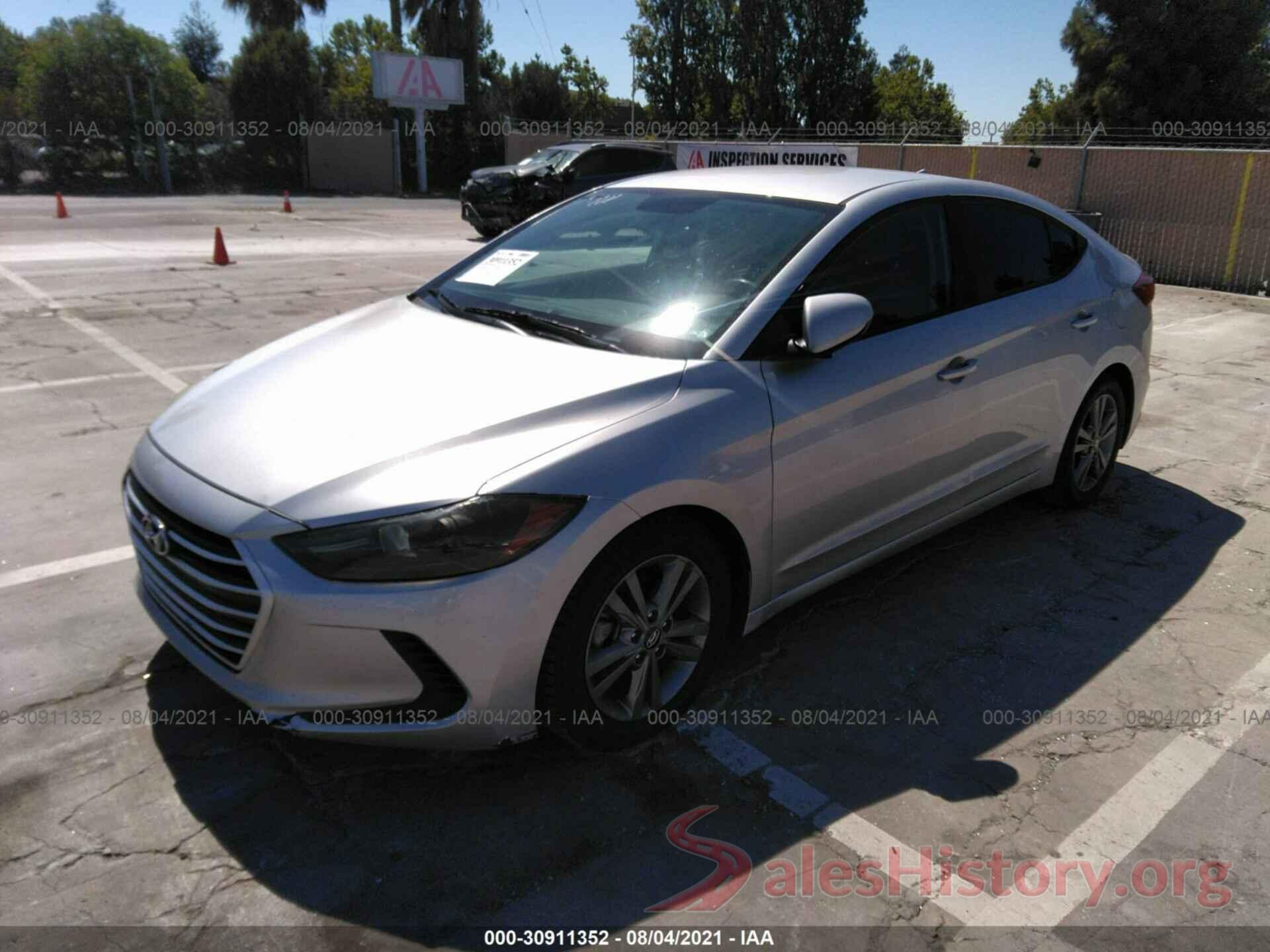 5NPD84LF4JH351760 2018 HYUNDAI ELANTRA