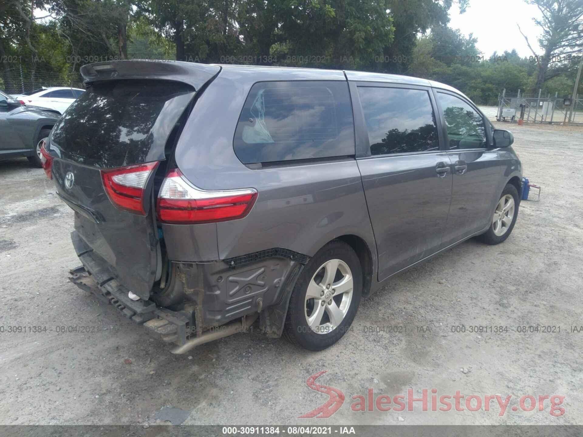 5TDZZ3DC7HS834617 2017 TOYOTA SIENNA