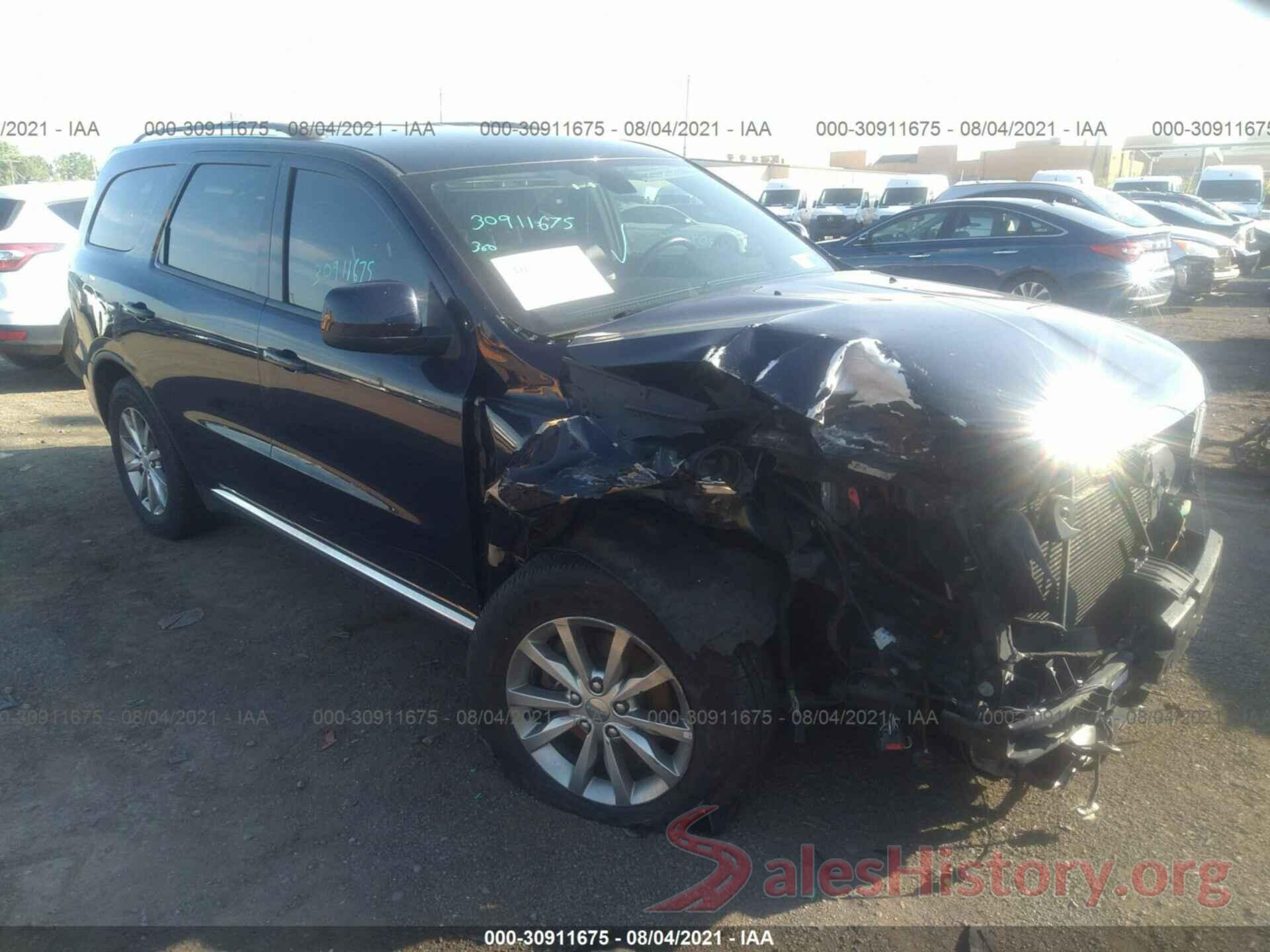 1C4RDJAG6HC857480 2017 DODGE DURANGO