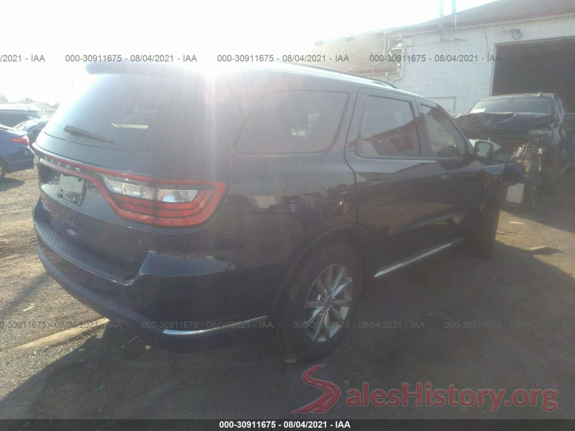 1C4RDJAG6HC857480 2017 DODGE DURANGO