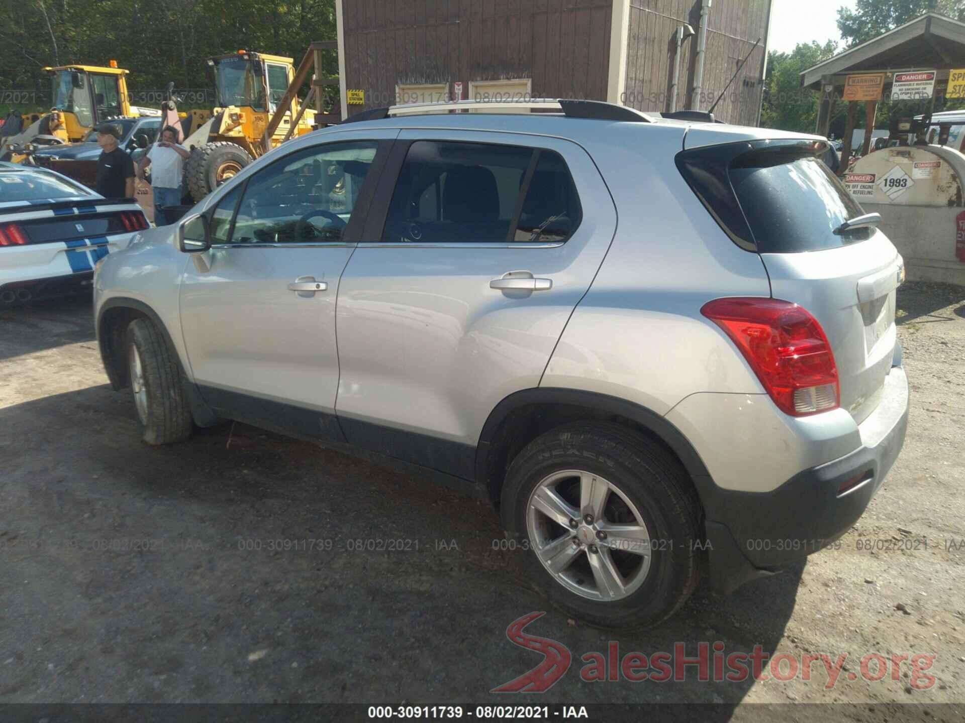 KL7CJPSB5GB759935 2016 CHEVROLET TRAX