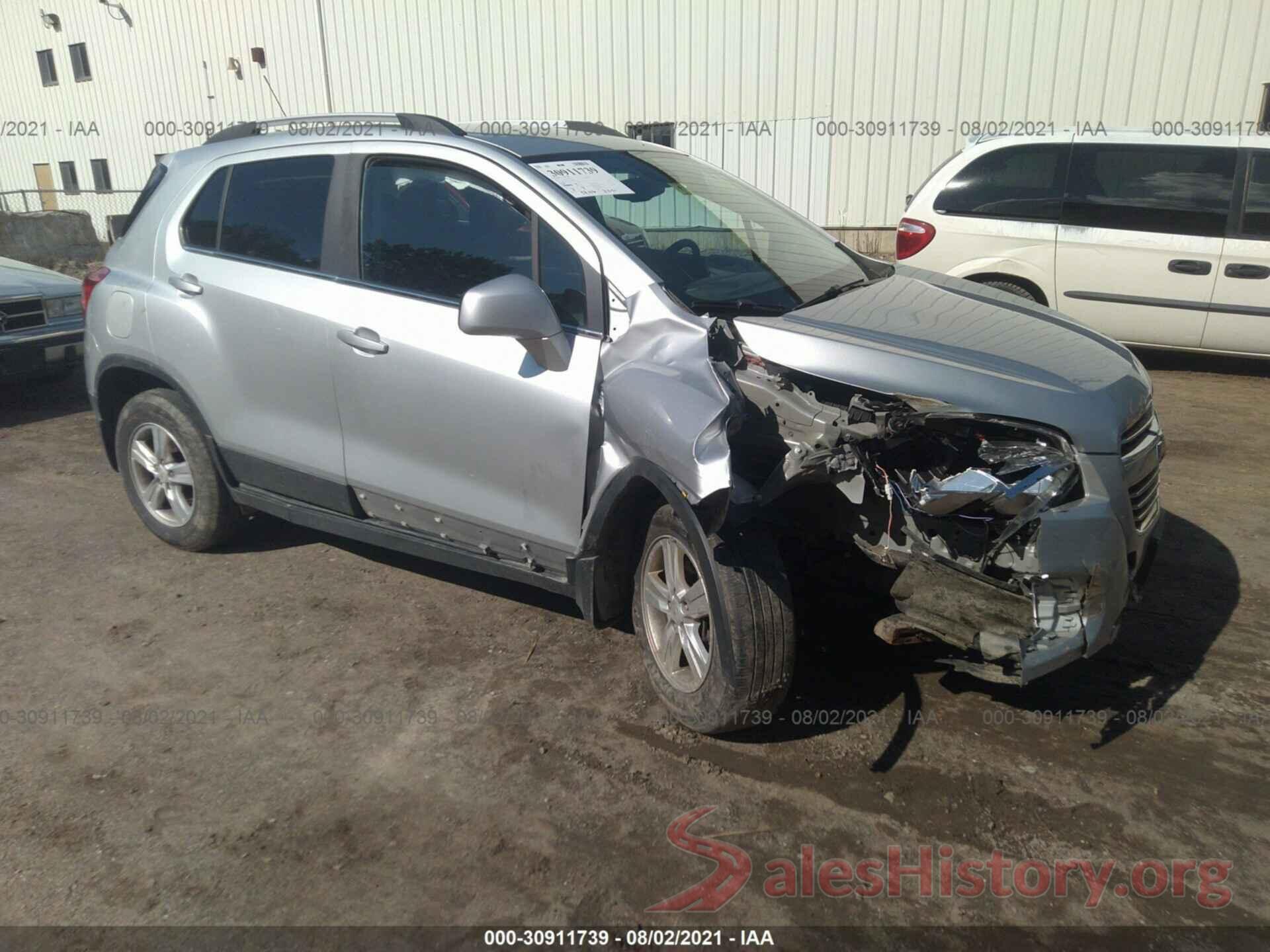 KL7CJPSB5GB759935 2016 CHEVROLET TRAX