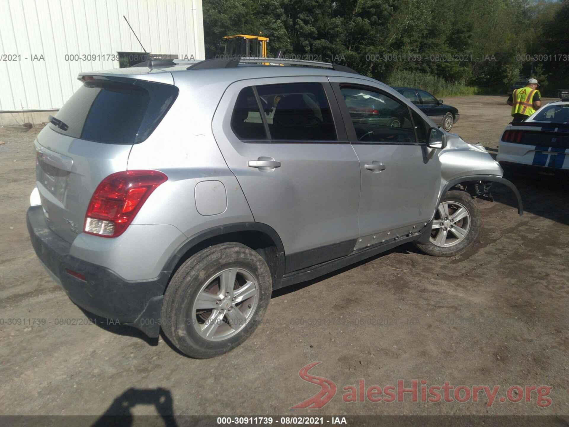 KL7CJPSB5GB759935 2016 CHEVROLET TRAX