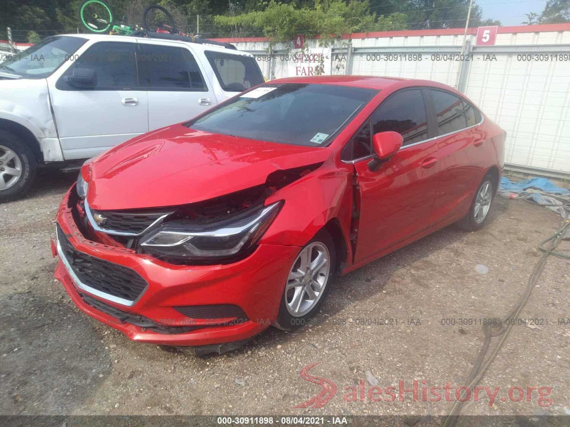 1G1BE5SMXJ7121336 2018 CHEVROLET CRUZE