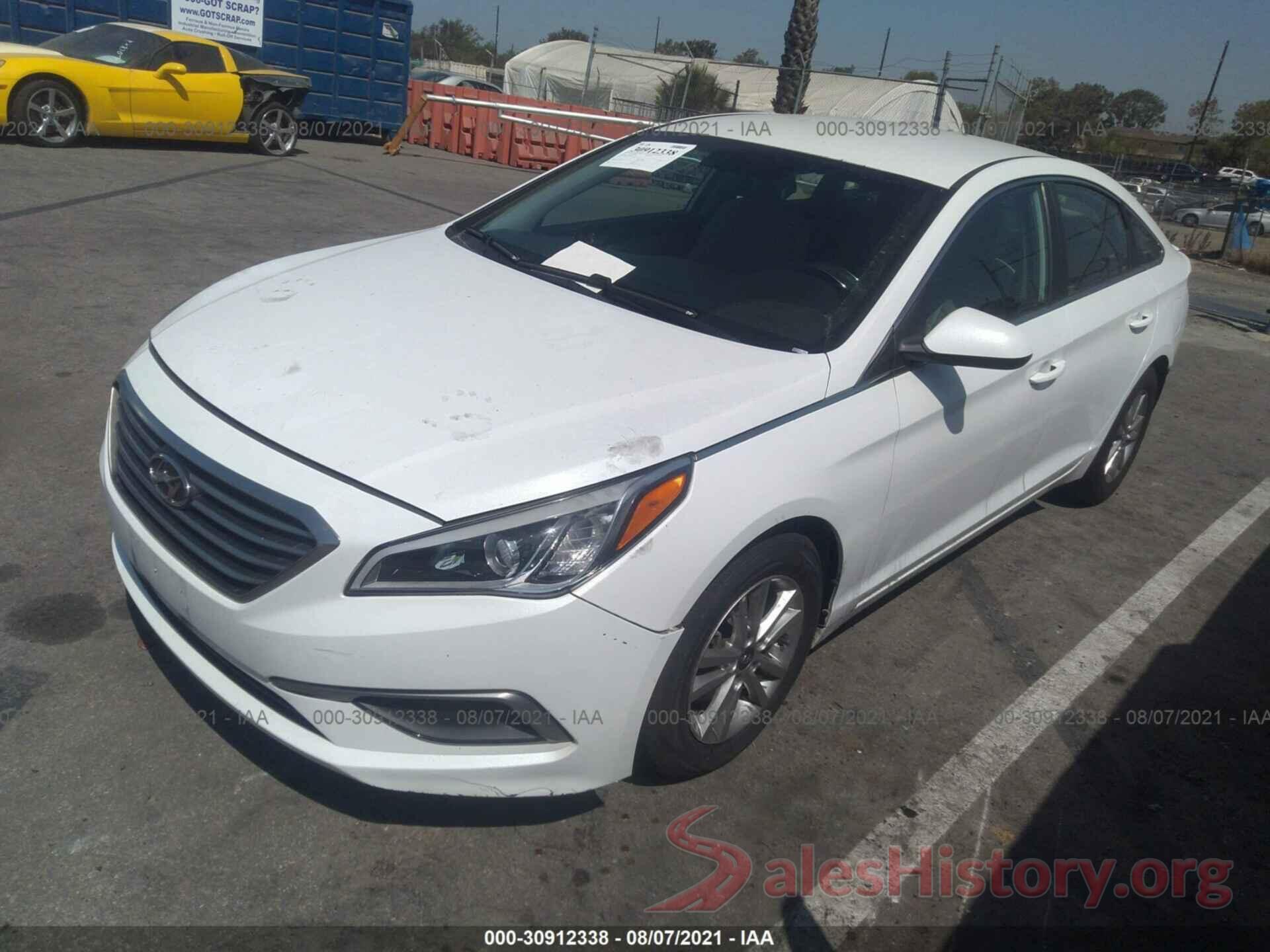 5NPE24AF5HH581388 2017 HYUNDAI SONATA