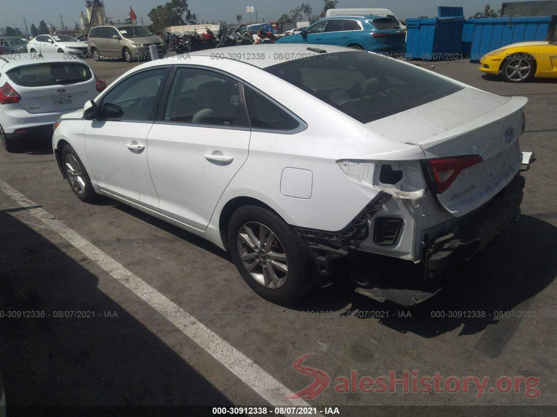 5NPE24AF5HH581388 2017 HYUNDAI SONATA