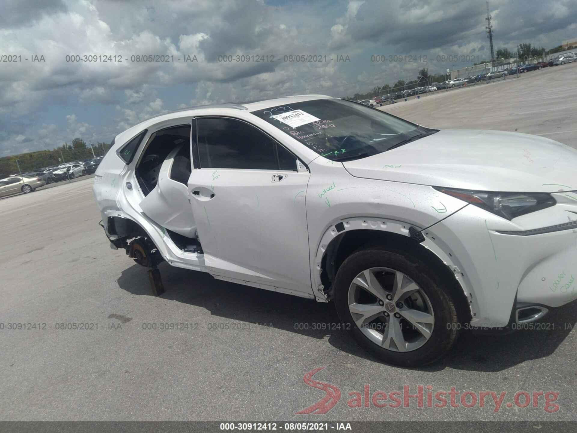 JTJYARBZXH2052331 2017 LEXUS NX