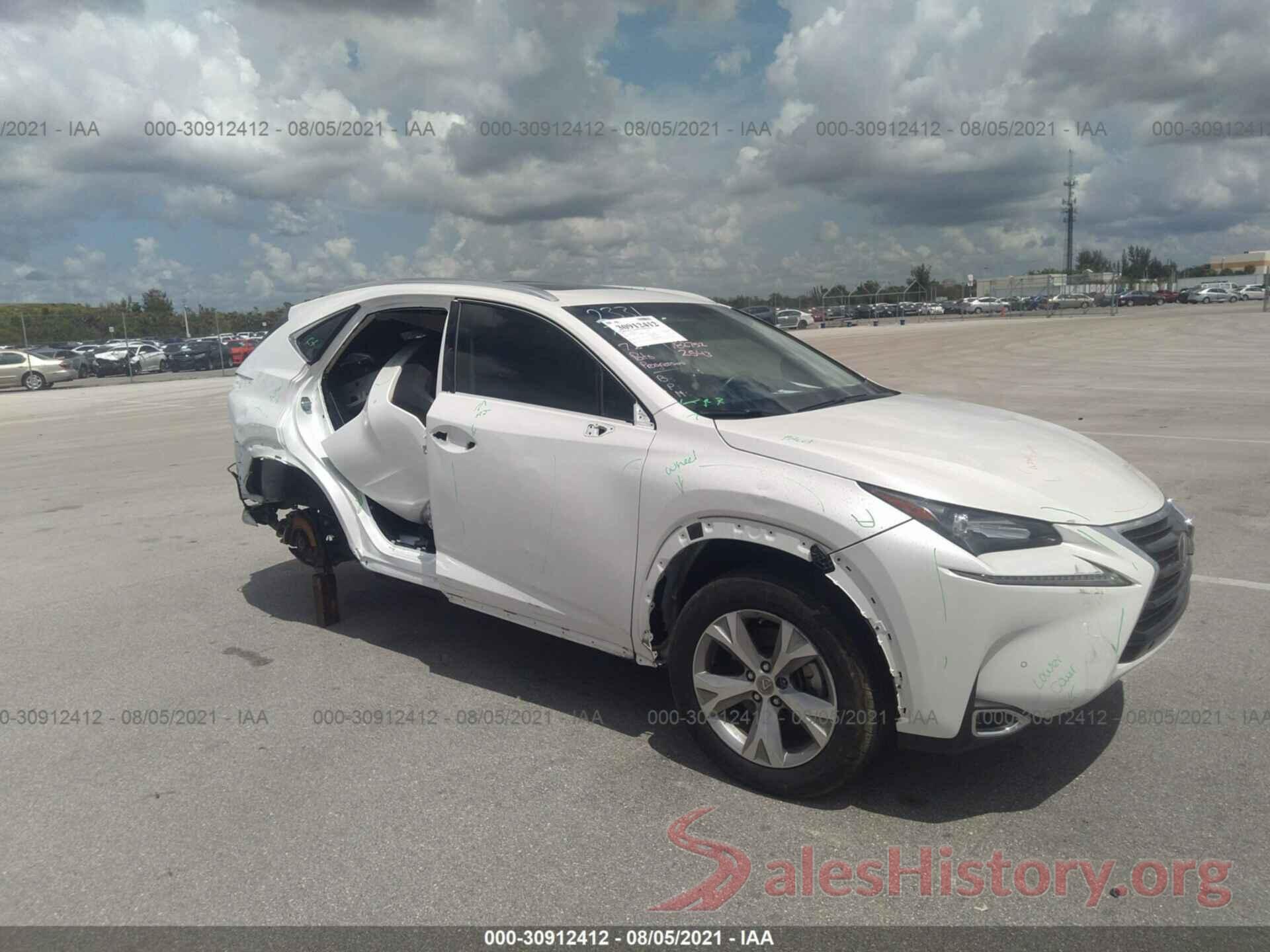 JTJYARBZXH2052331 2017 LEXUS NX