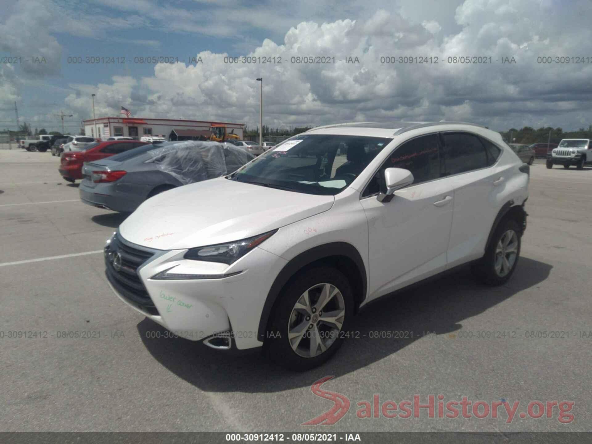 JTJYARBZXH2052331 2017 LEXUS NX