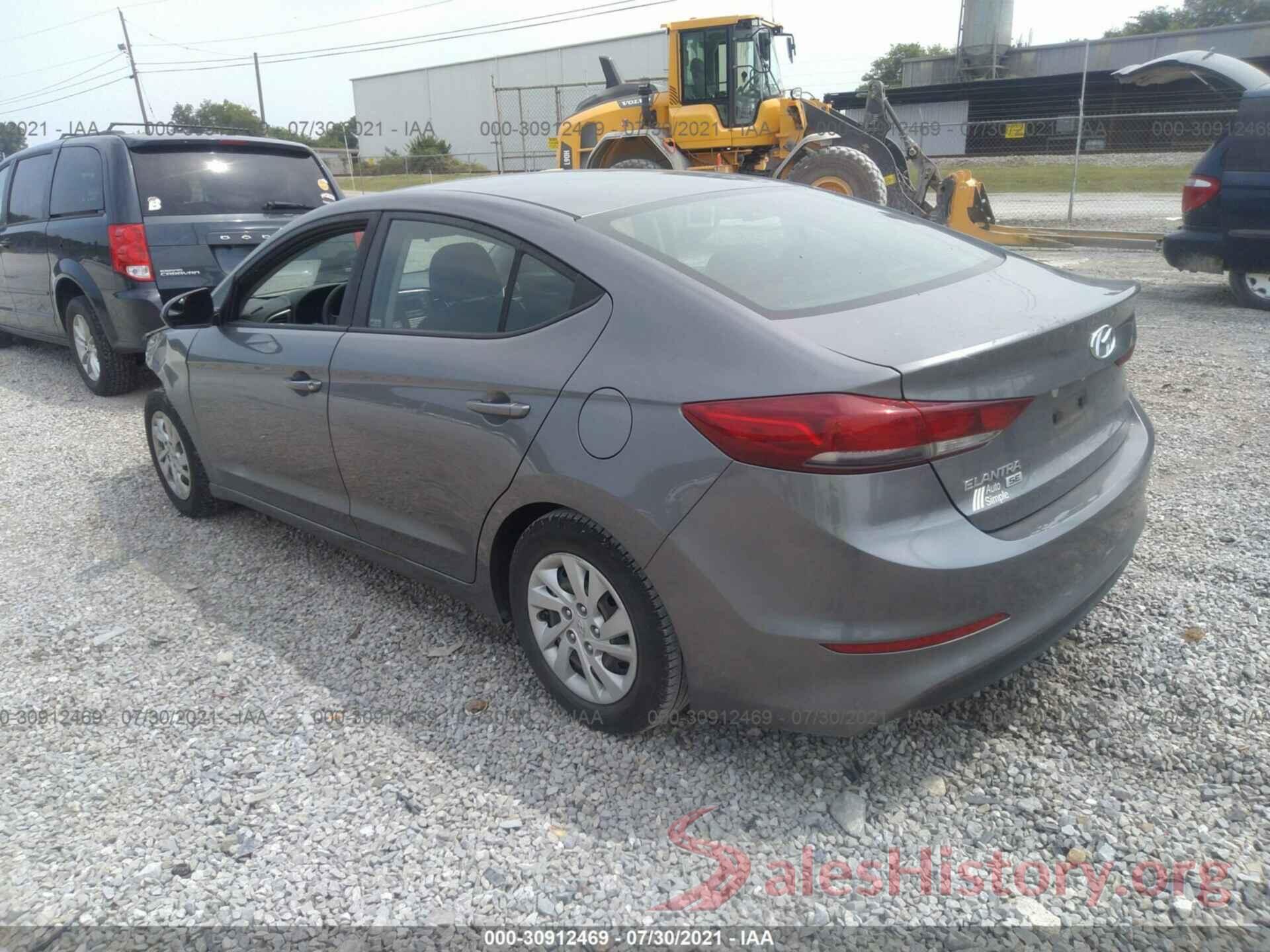 5NPD74LF3JH315478 2018 HYUNDAI ELANTRA