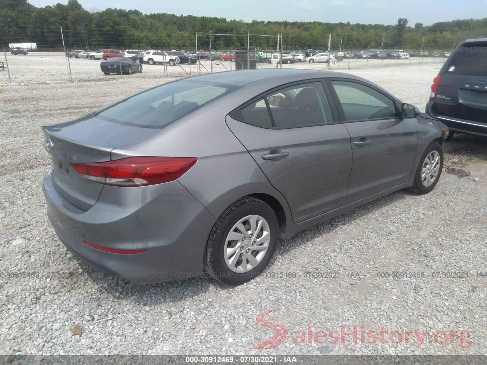 5NPD74LF3JH315478 2018 HYUNDAI ELANTRA