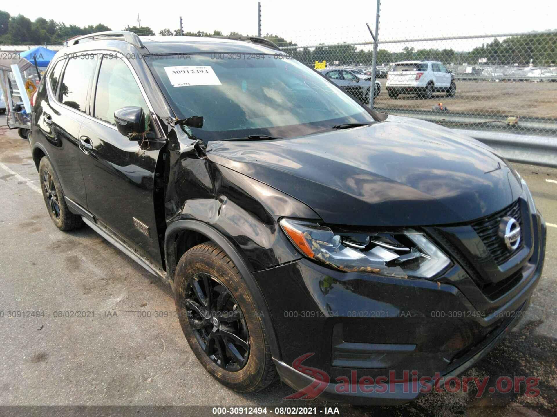 5N1AT2MT1HC758303 2017 NISSAN ROGUE