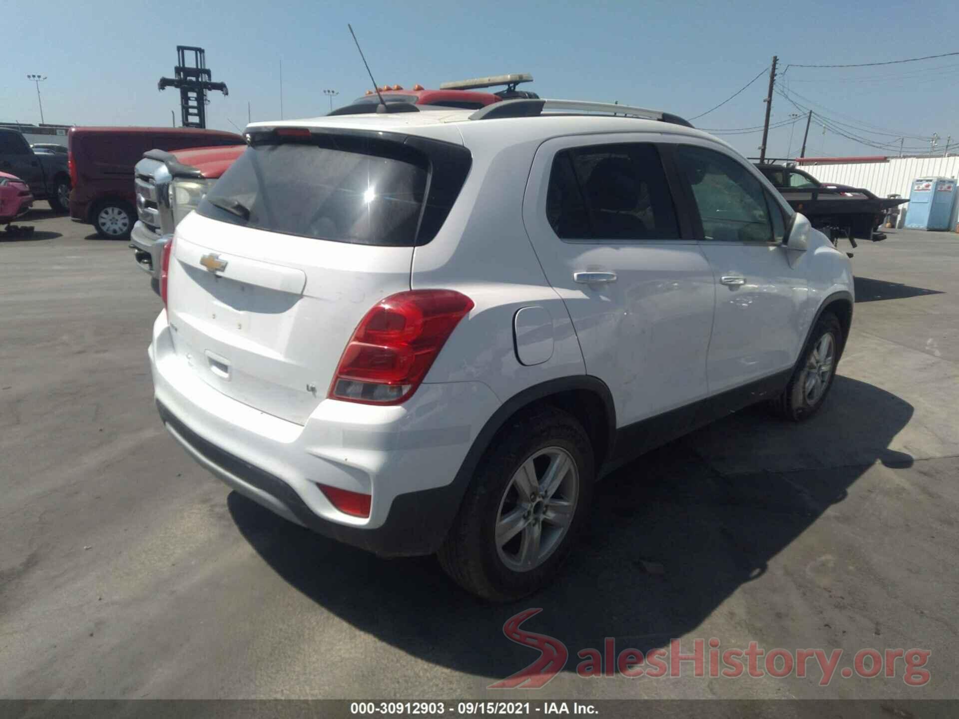 3GNCJLSB6HL223255 2017 CHEVROLET TRAX