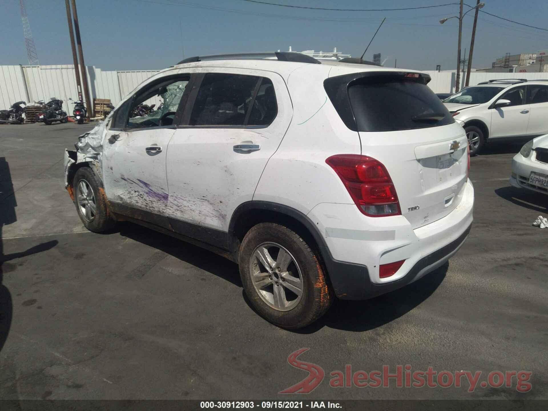 3GNCJLSB6HL223255 2017 CHEVROLET TRAX