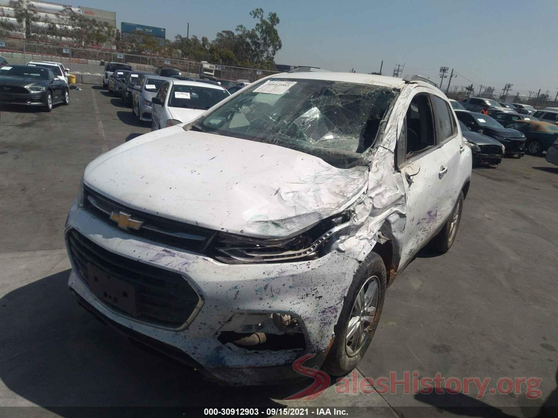 3GNCJLSB6HL223255 2017 CHEVROLET TRAX