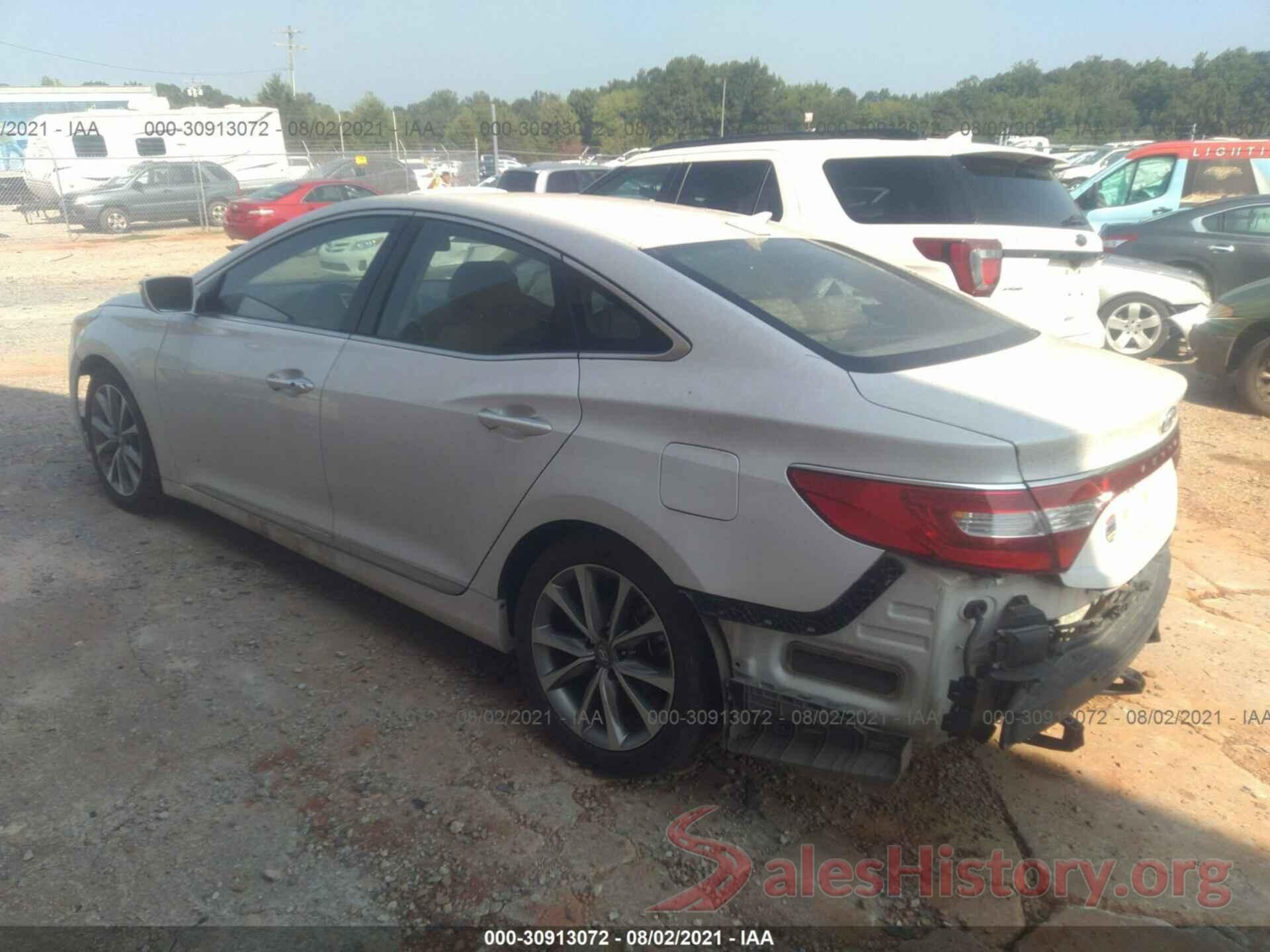 KMHFG4JGXGA504337 2016 HYUNDAI AZERA