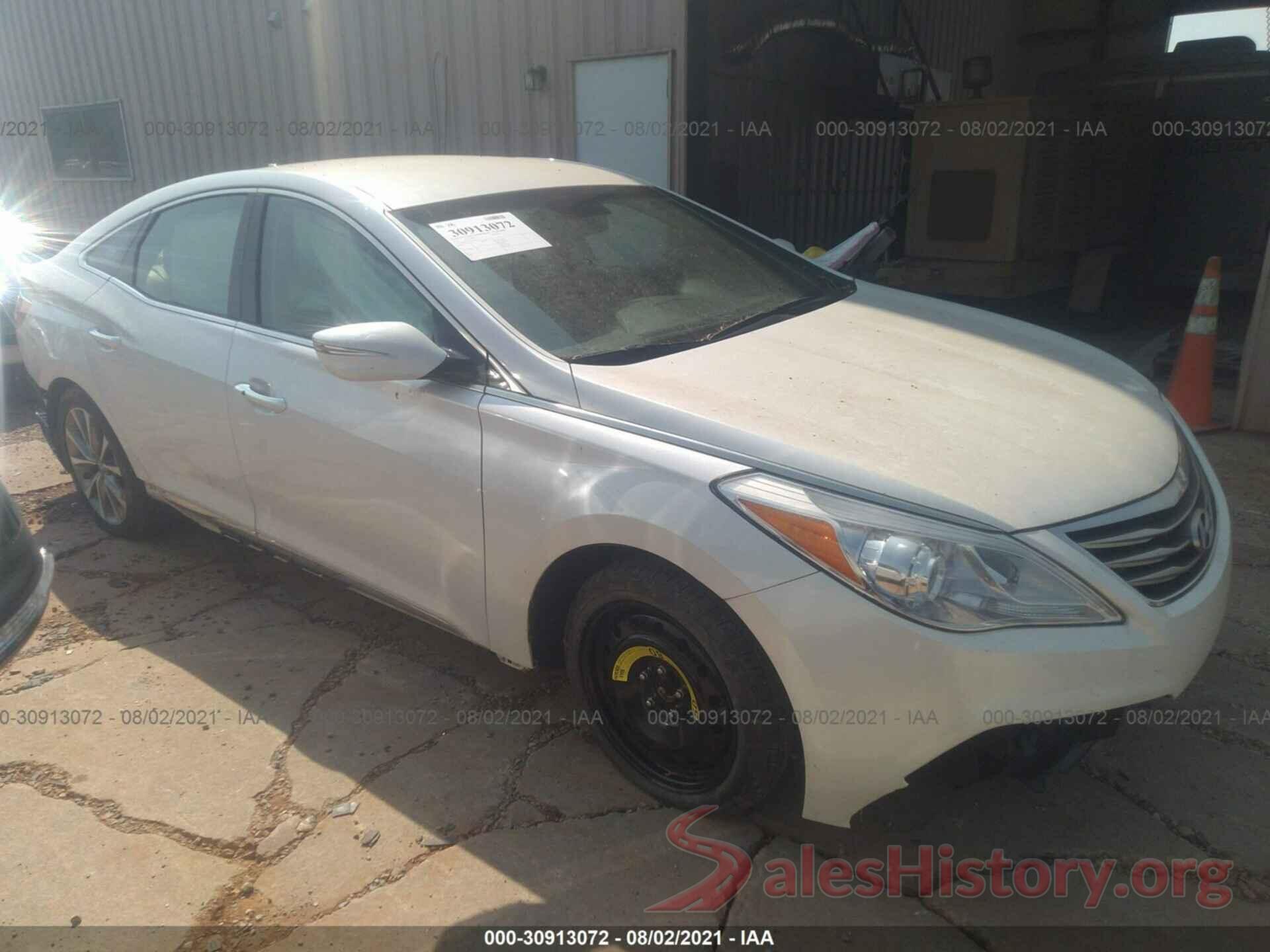 KMHFG4JGXGA504337 2016 HYUNDAI AZERA