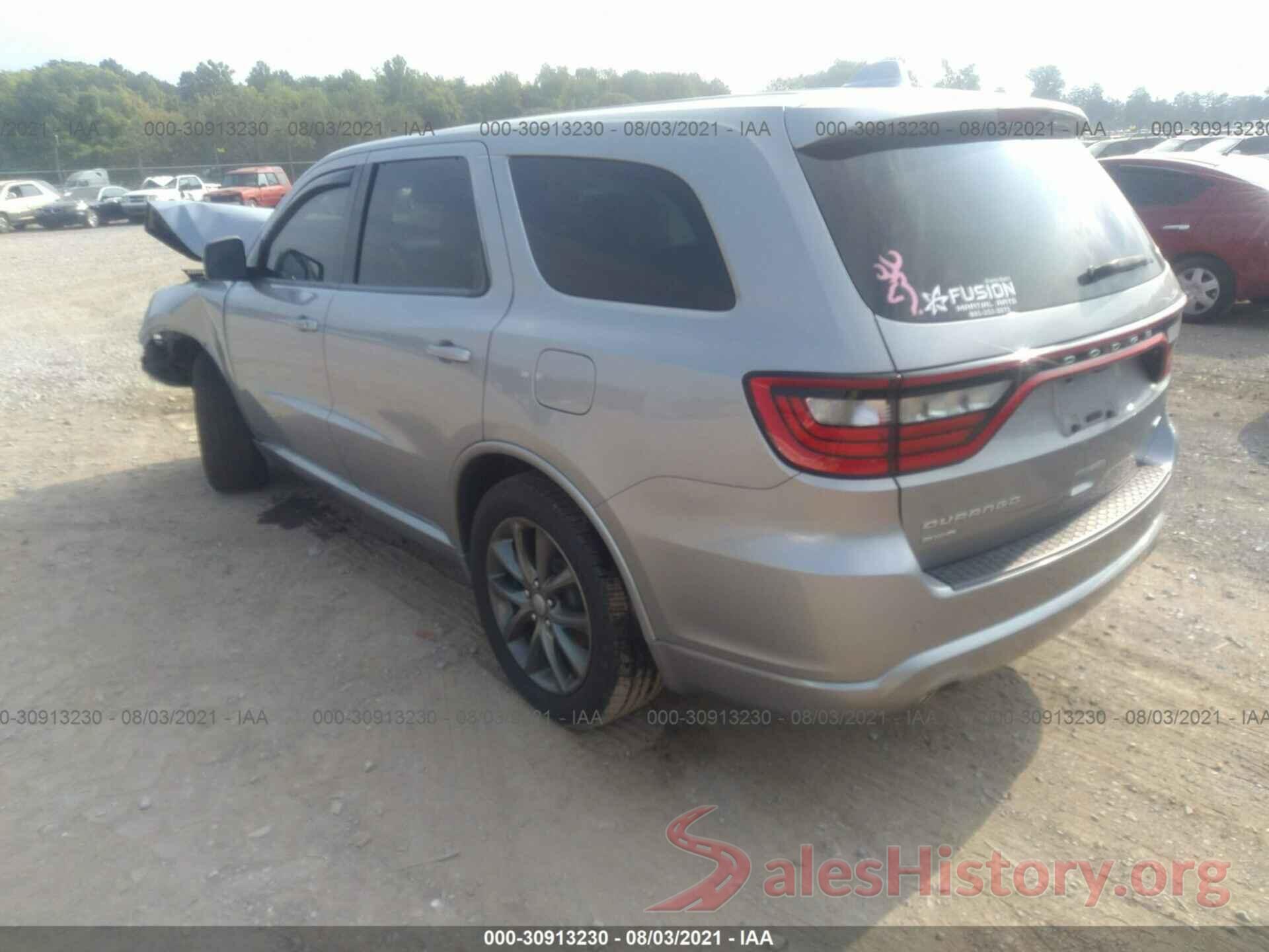 1C4RDJDG7HC870248 2017 DODGE DURANGO