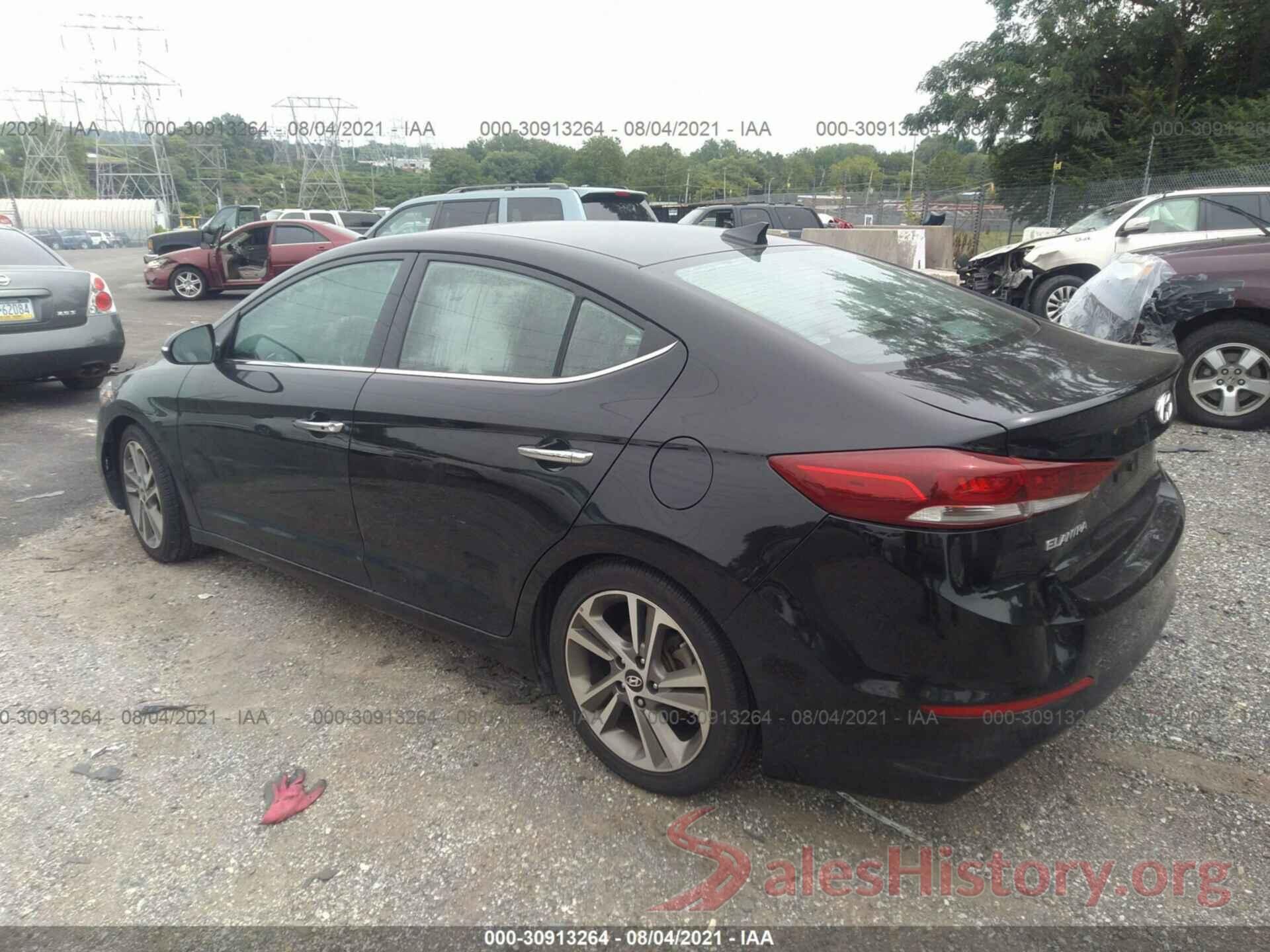 5NPD84LF7HH088318 2017 HYUNDAI ELANTRA