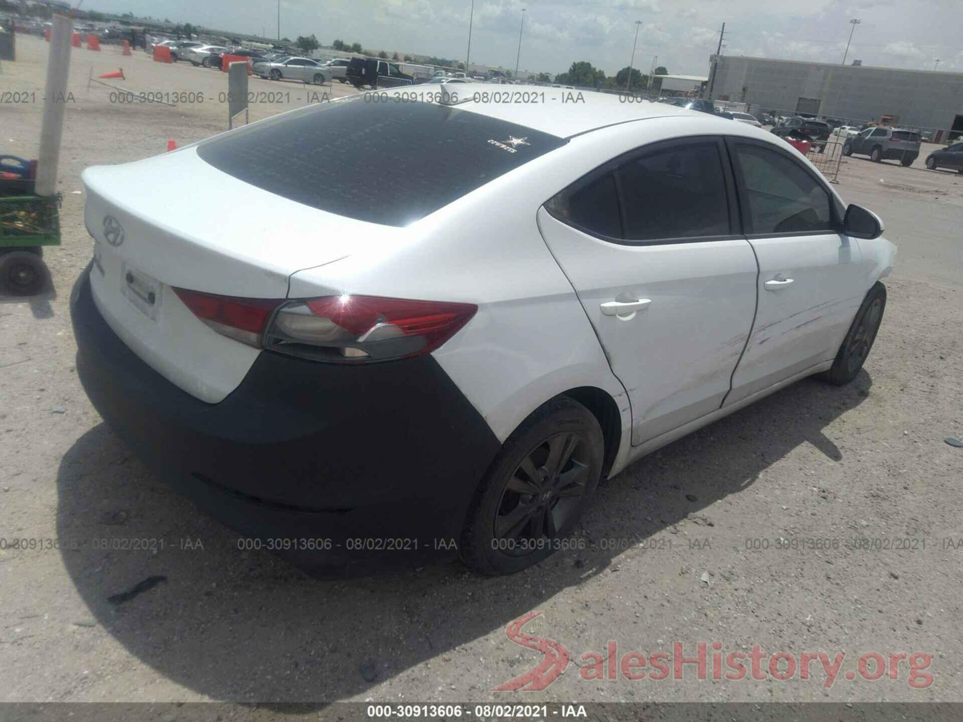 5NPD84LF1HH009340 2017 HYUNDAI ELANTRA