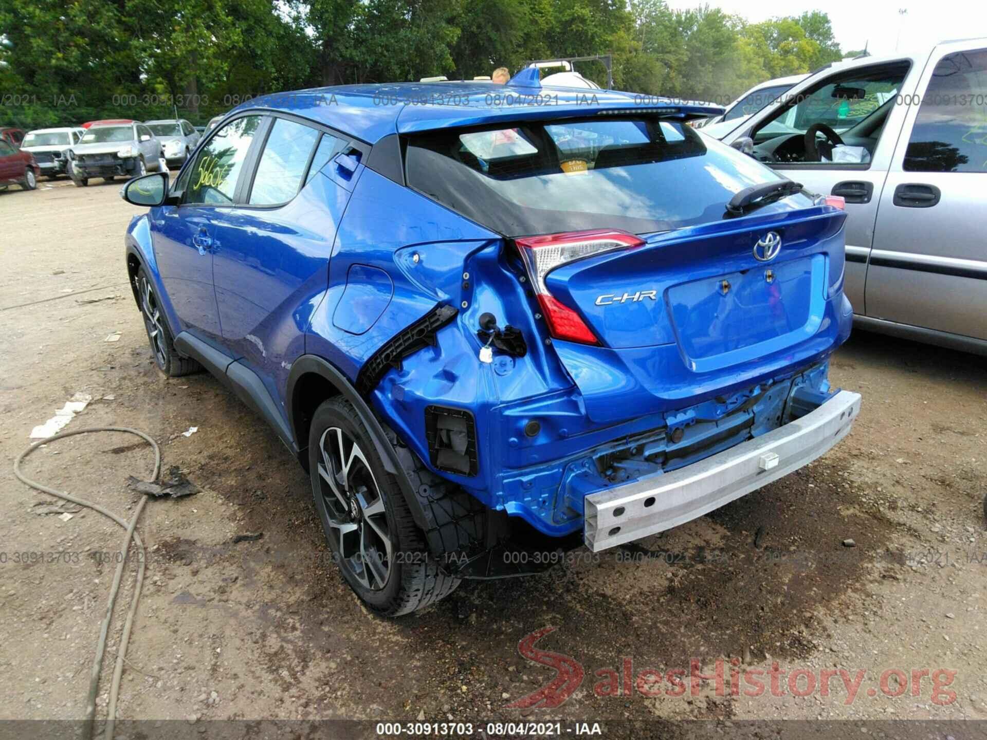 NMTKHMBX5JR010636 2018 TOYOTA C-HR