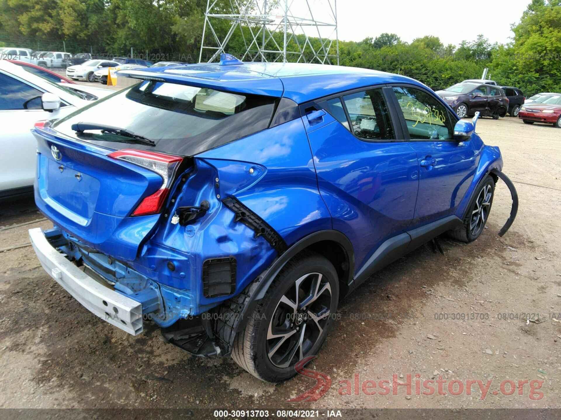 NMTKHMBX5JR010636 2018 TOYOTA C-HR