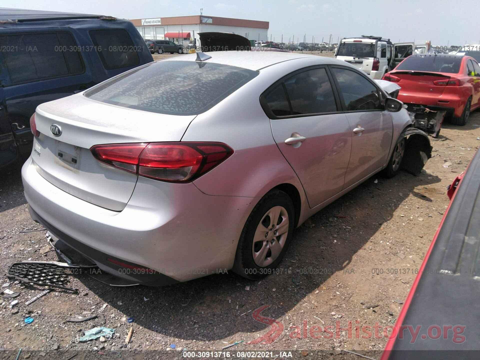 3KPFK4A77HE156031 2017 KIA FORTE