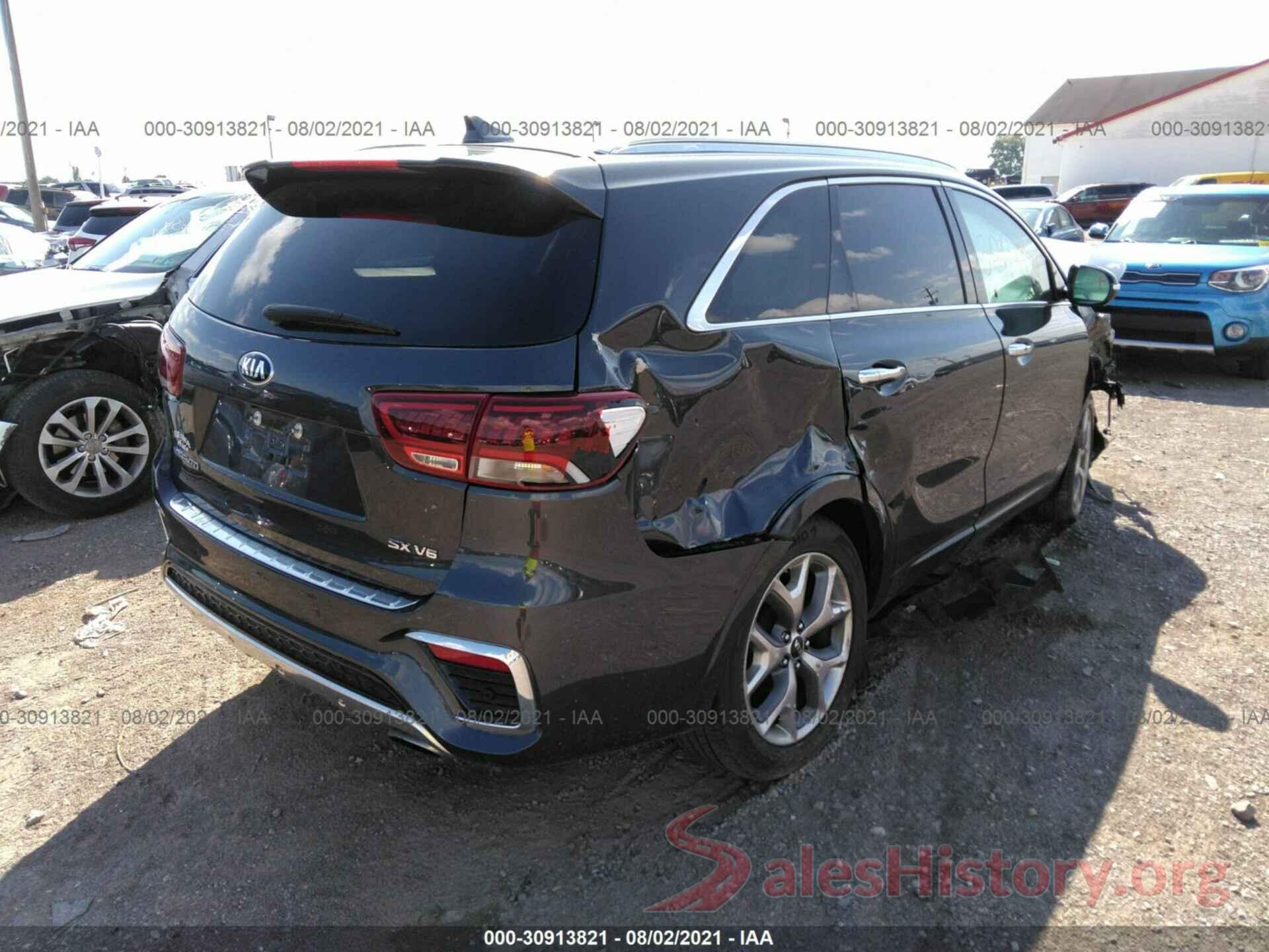 5XYPKDA52KG540604 2019 KIA SORENTO