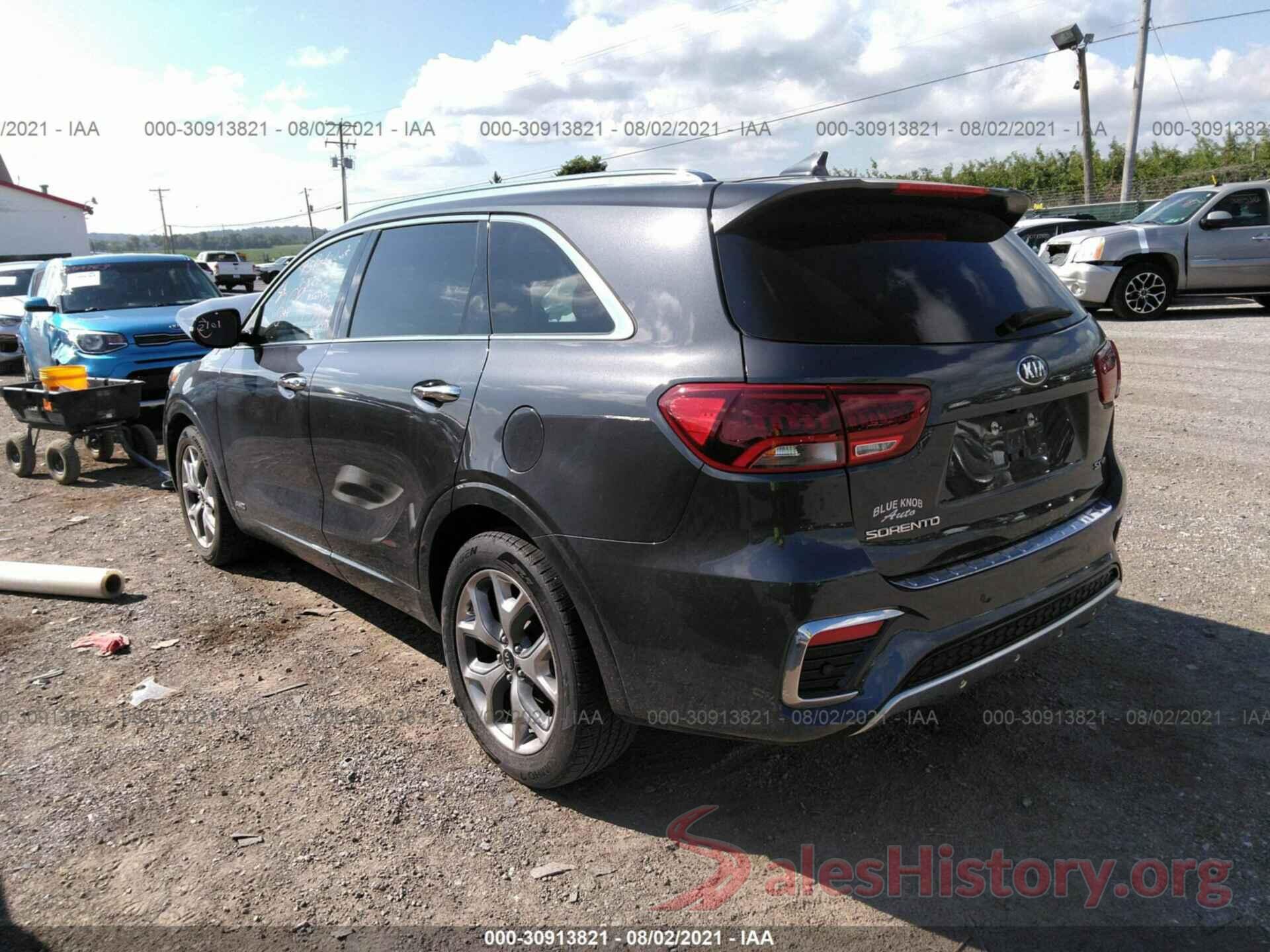 5XYPKDA52KG540604 2019 KIA SORENTO